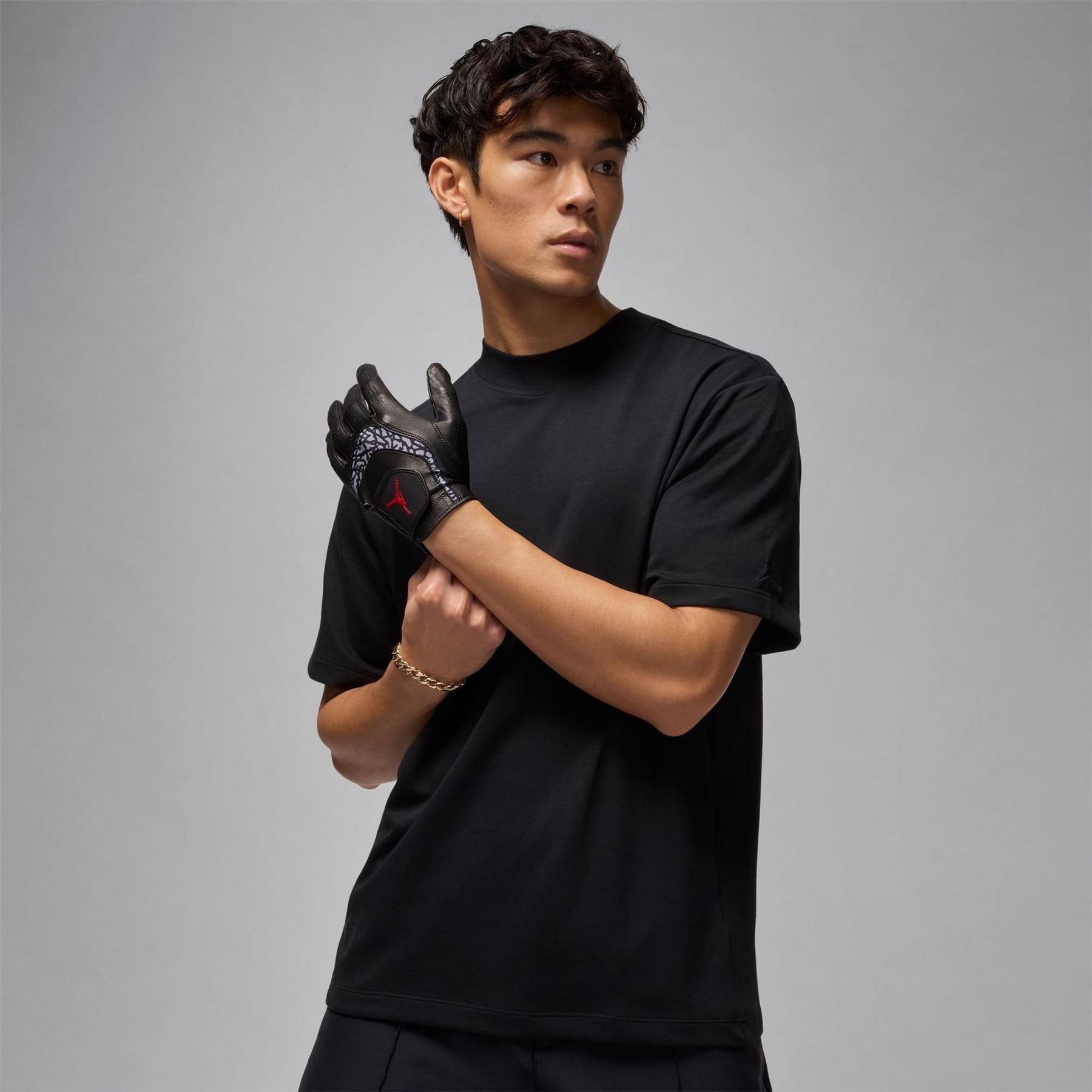 Air Jordan Jordan Sport Golf Cotton Short Sleeve Mock Neck Dri Fit T-Shirt