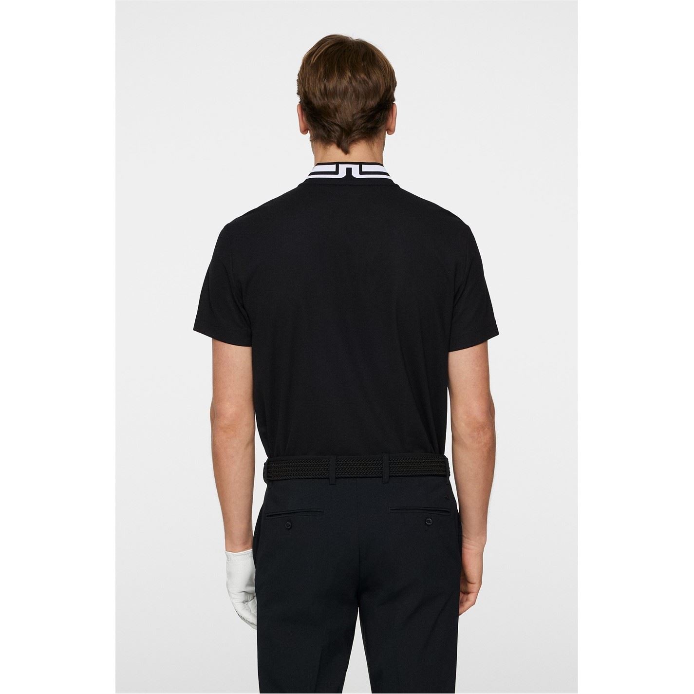 J Lindeberg Golf Tyson Regular Fit Short Sleeve Polo Shirt