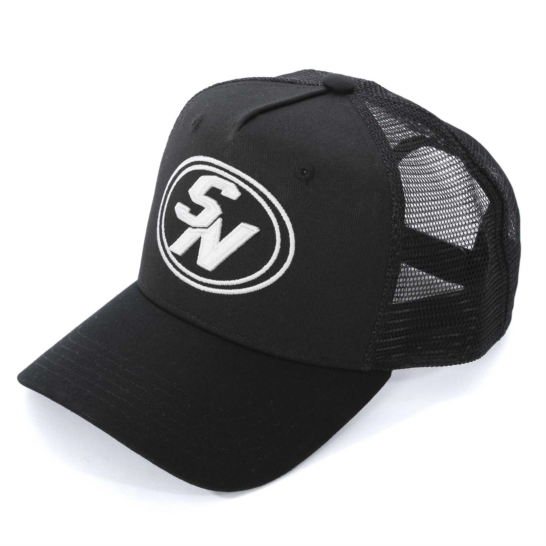 Societe Noir Mesh Trucker Cap