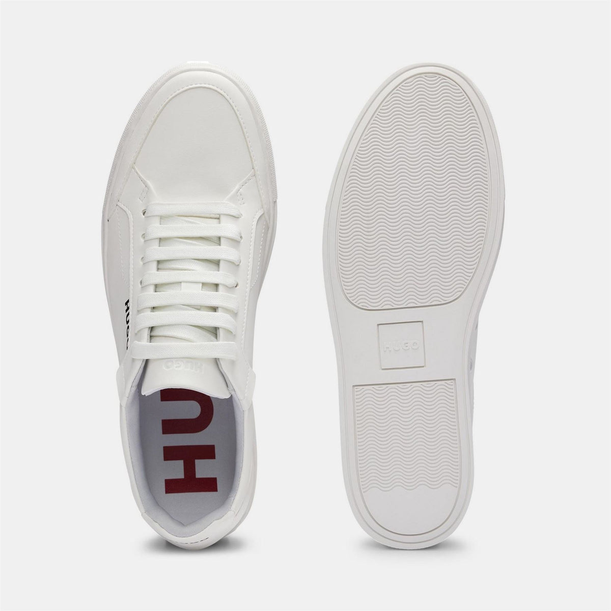 Hugo Futurism Round Toe Flat Heel Trainers