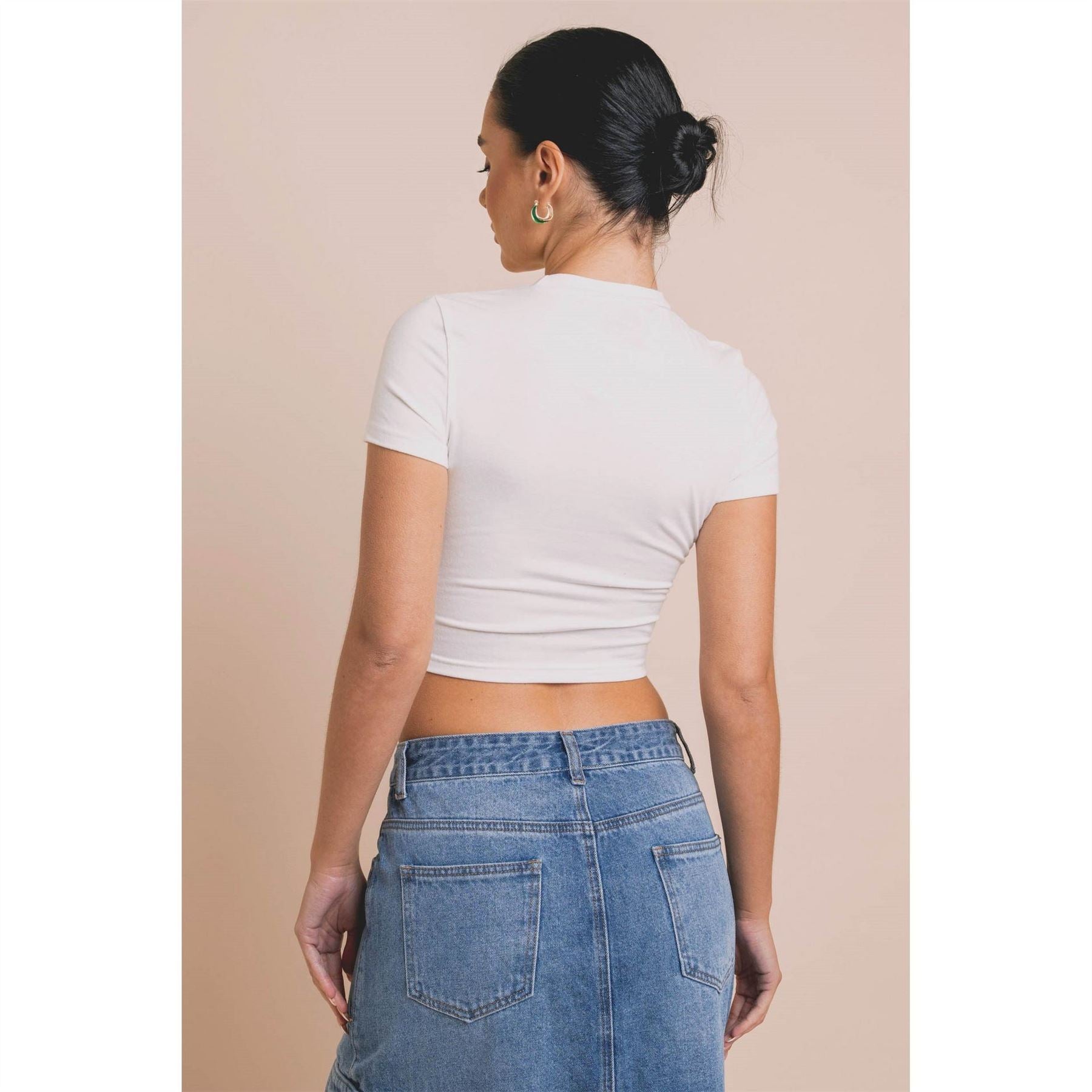 Daisy Street Rugrats Cropped Slim Fit T-Shirt
