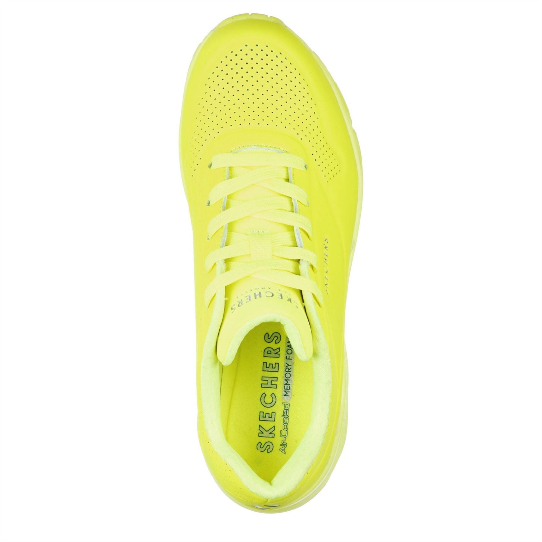 Skechers Durabuck Lace Up Classic Low Top Trainers