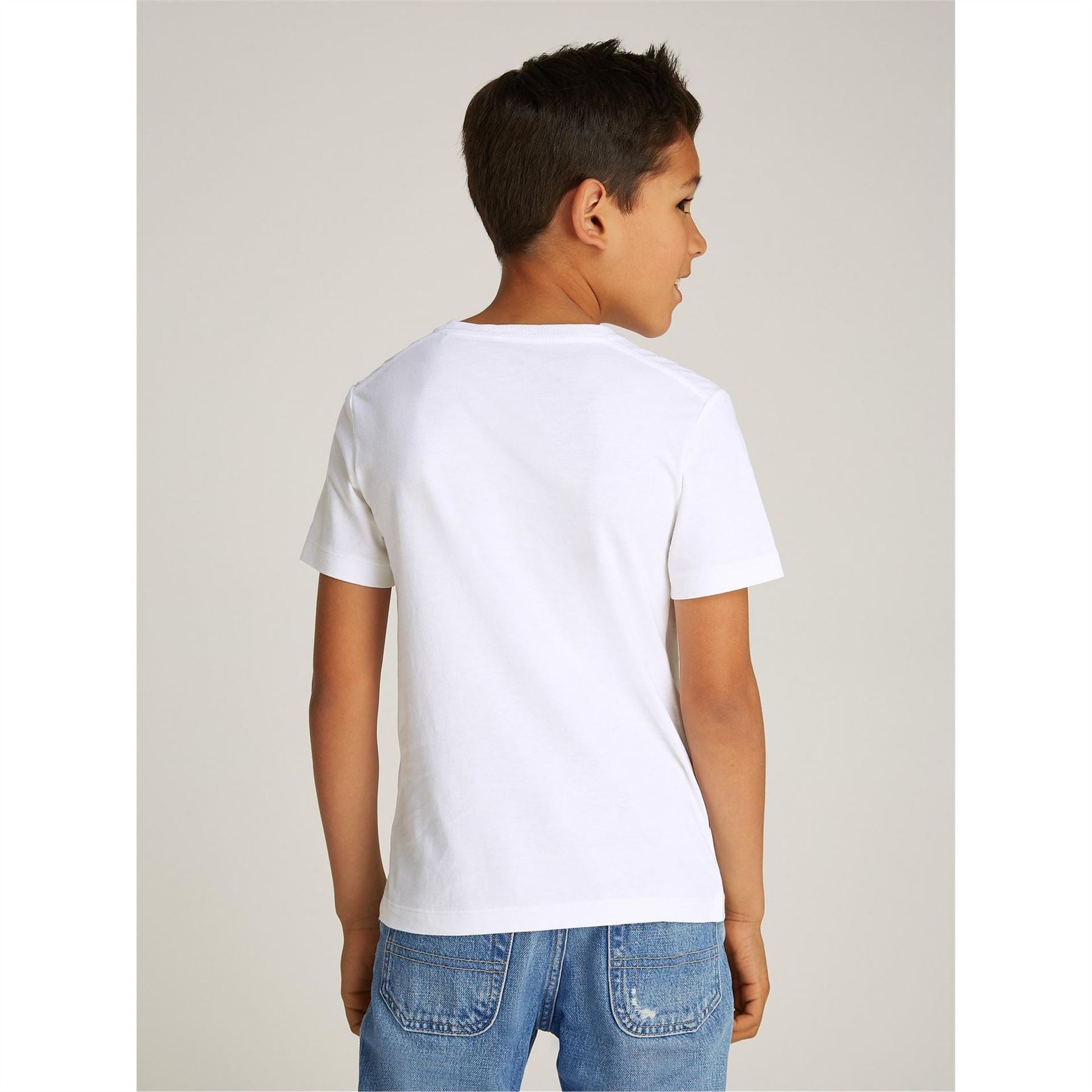 Calvin Klein Jeans Regular Fit Short Sleeve Crew Neck T-Shirt