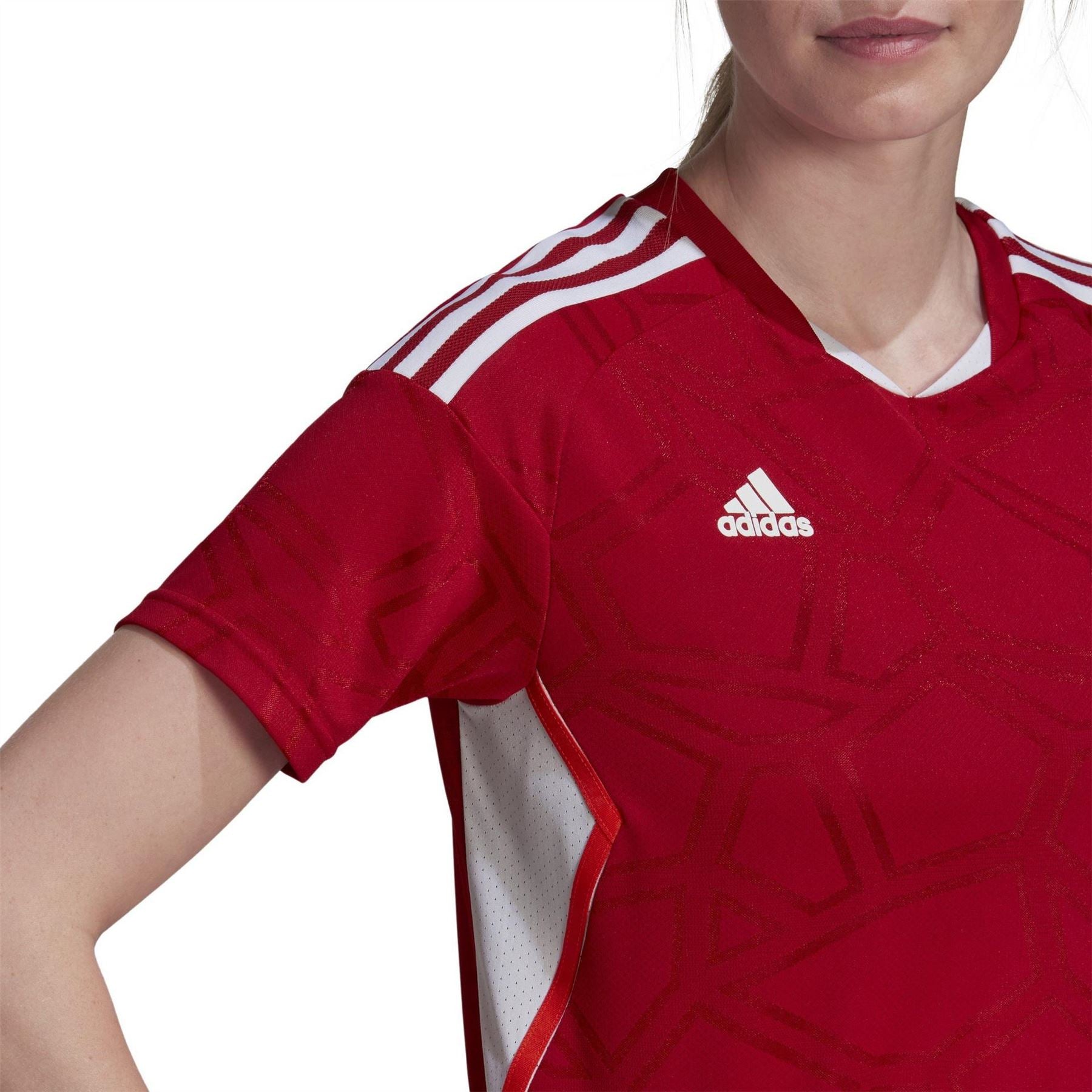 adidas Waist Length Crew Neck Athletic Top