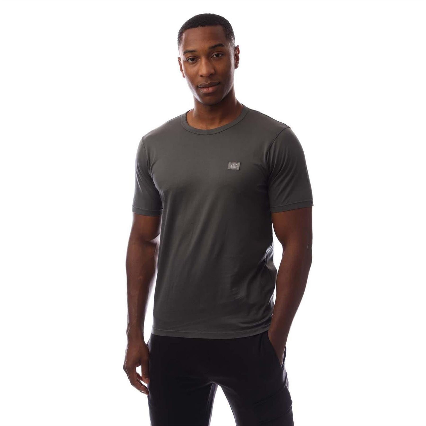 CP Company 2 Mercerized Jersey Logo Patch T-Shirt