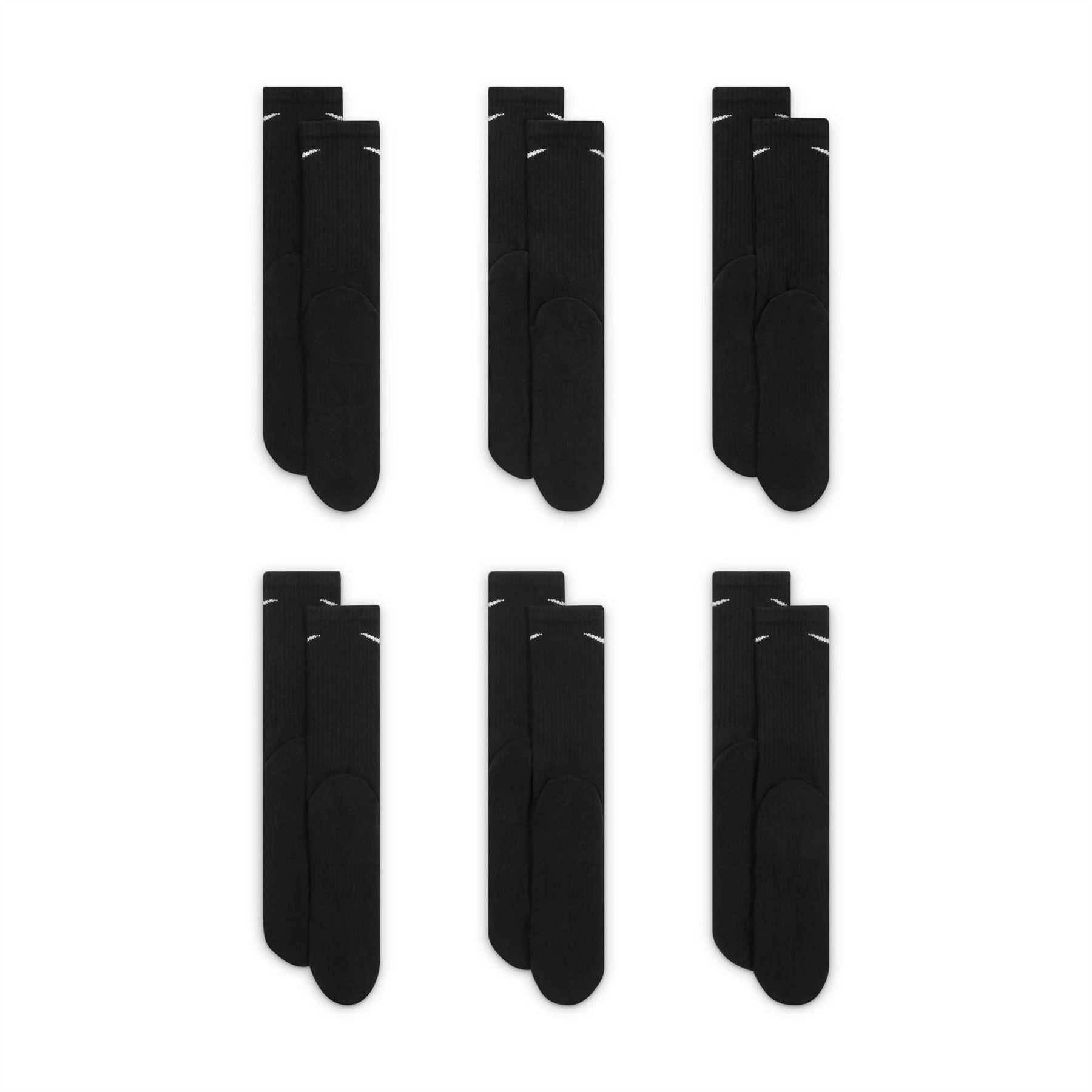 Nike 6 Pack Crew Long Socks