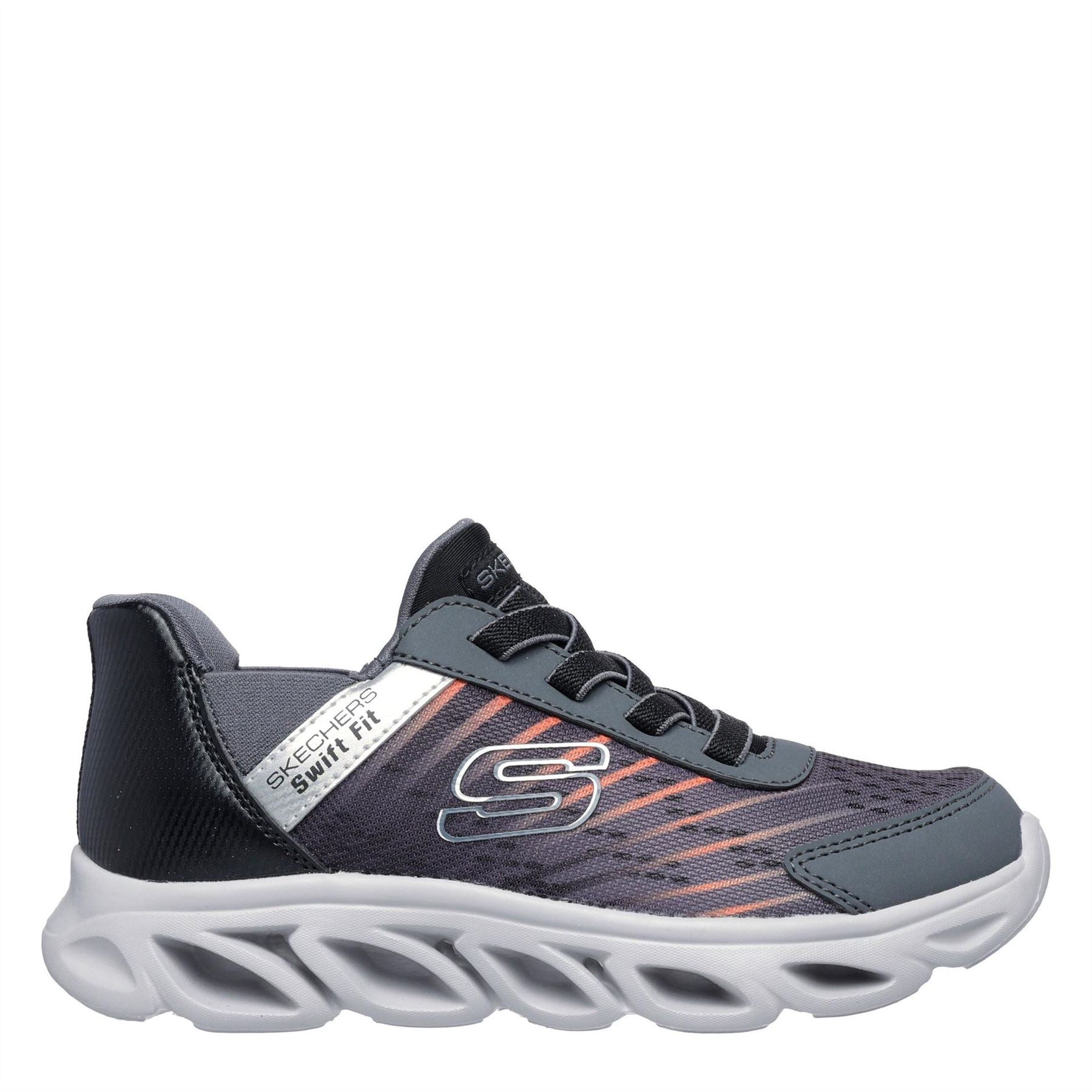 Skechers Flex Glide Stripe Low Top Walking Shoes