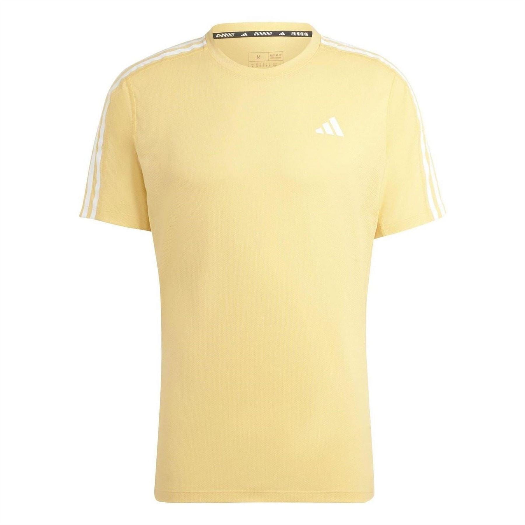 adidas The Run 3 Stripes T-Shirt