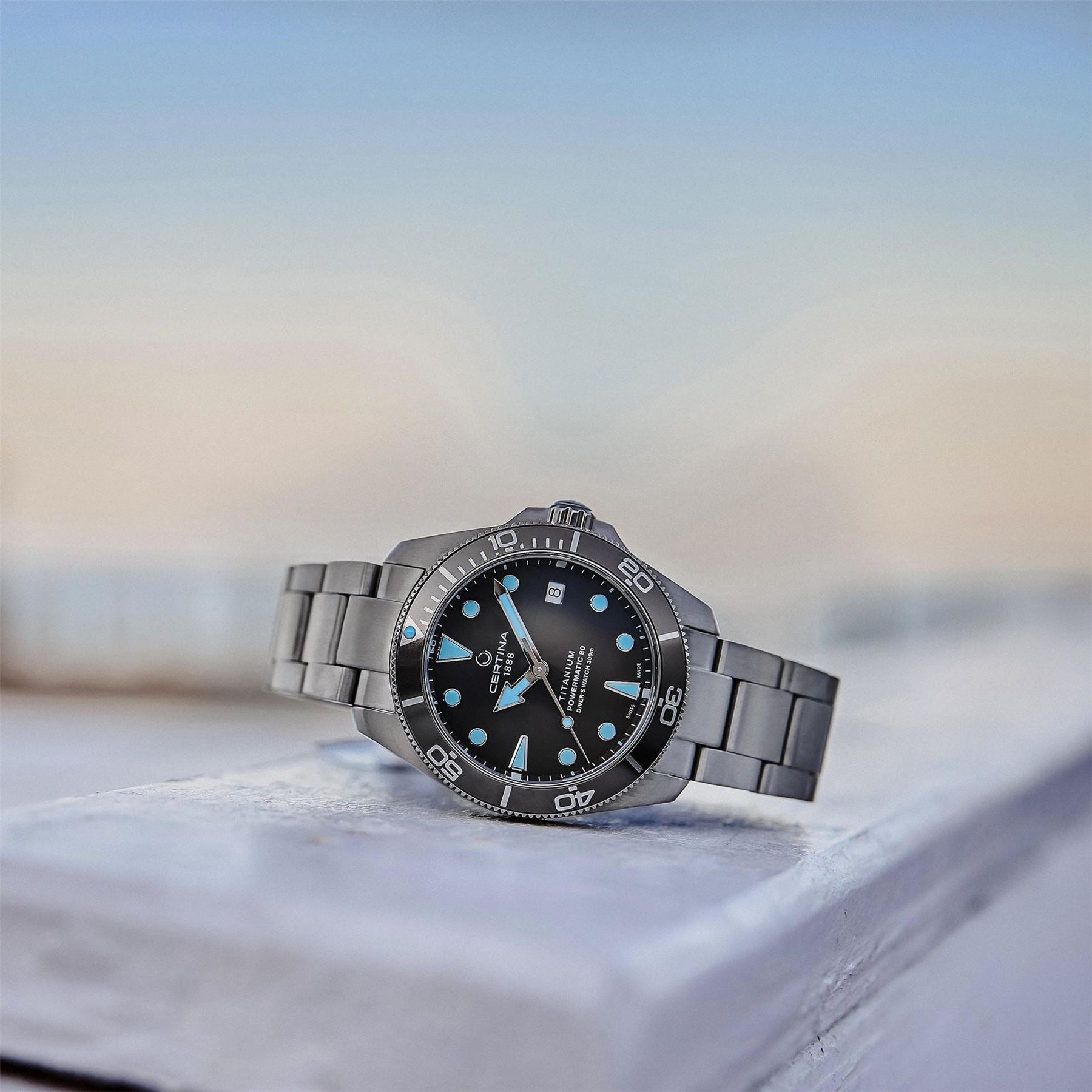 Certina Adults Action Diver 10 Auto Analogue Watch