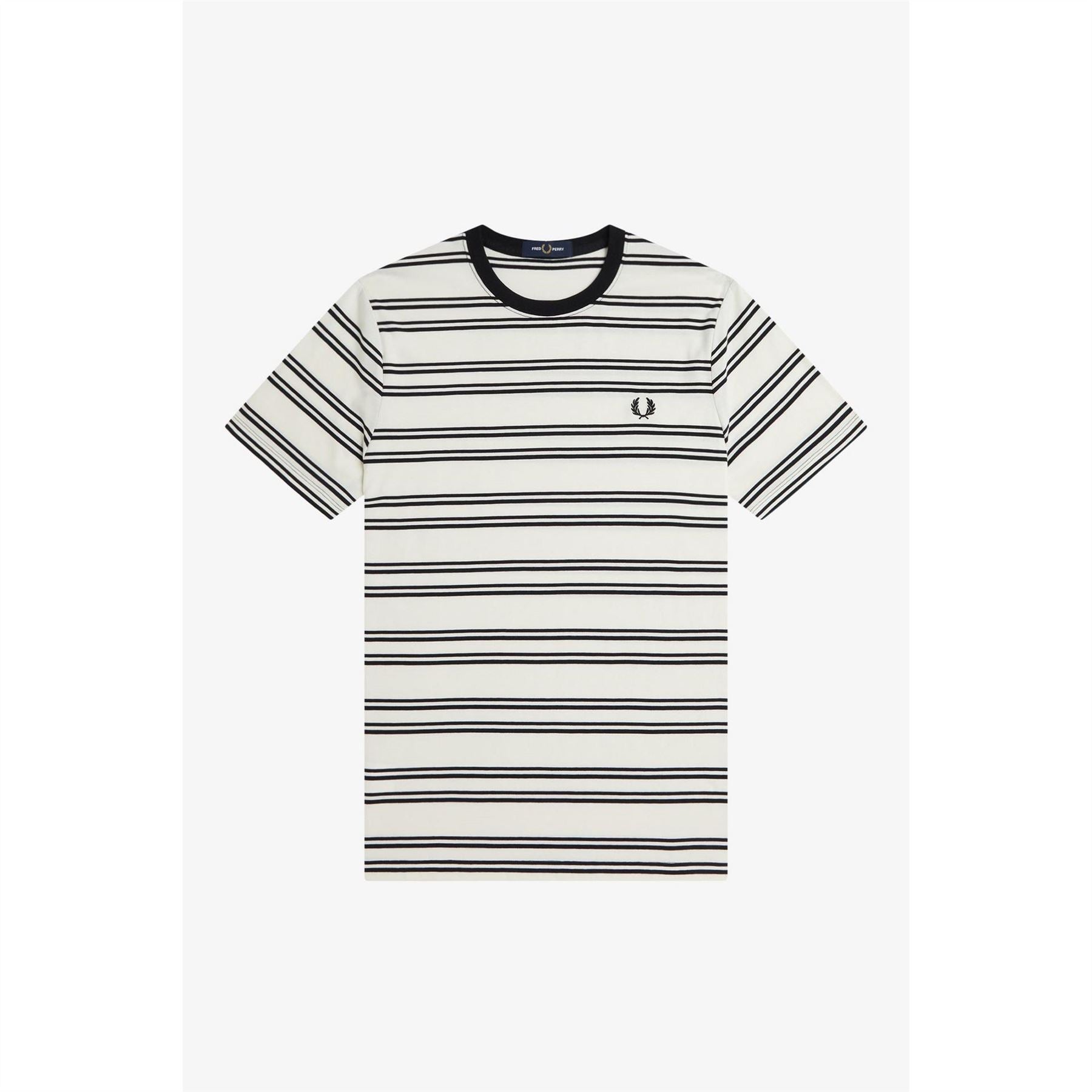 Fred Perry Fine Stripe Regular Fit T-Shirt