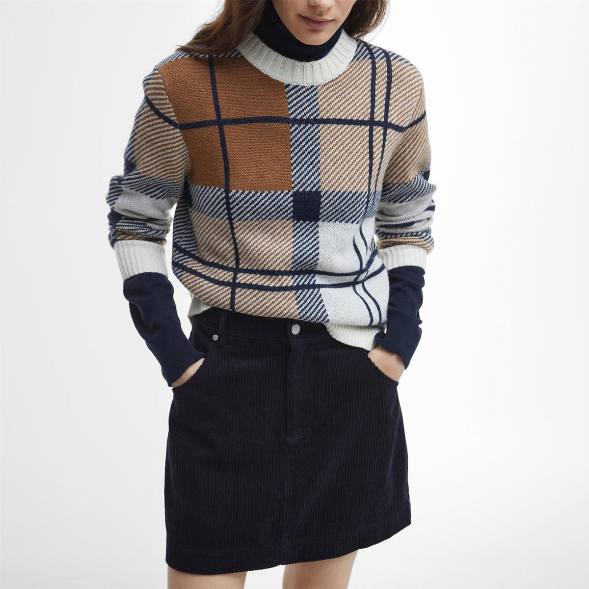 Barbour Cord Mini Skirt