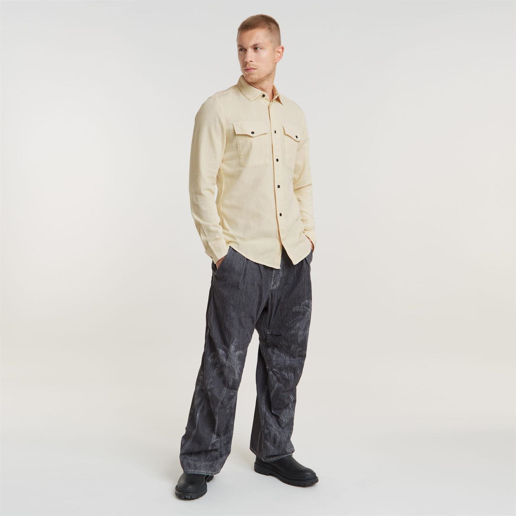 G Star Marine Long Sleeve Denim Shirt