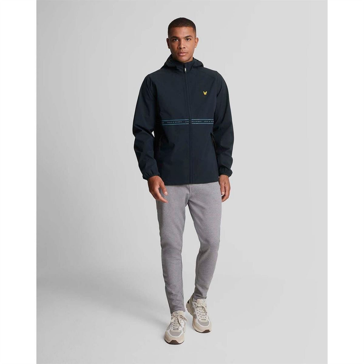 Lyle and Scott Sports Tape Energy Regular Fit Softshell Jacket