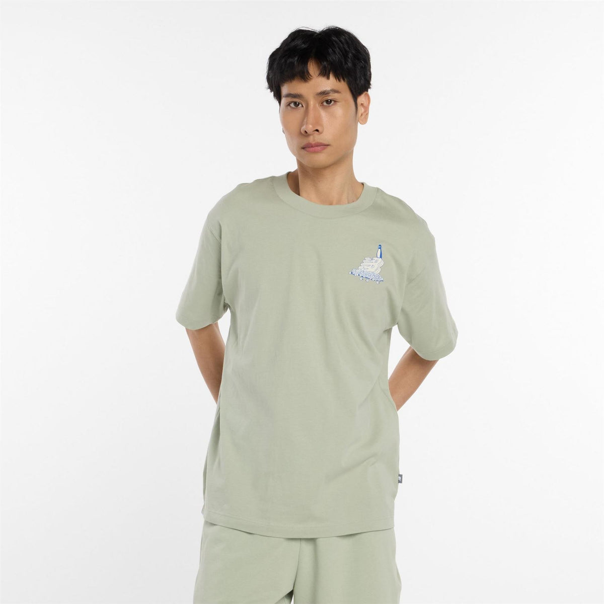 New Balance Cold Tub Cotton Short Sleeve Graphic T-Shirt