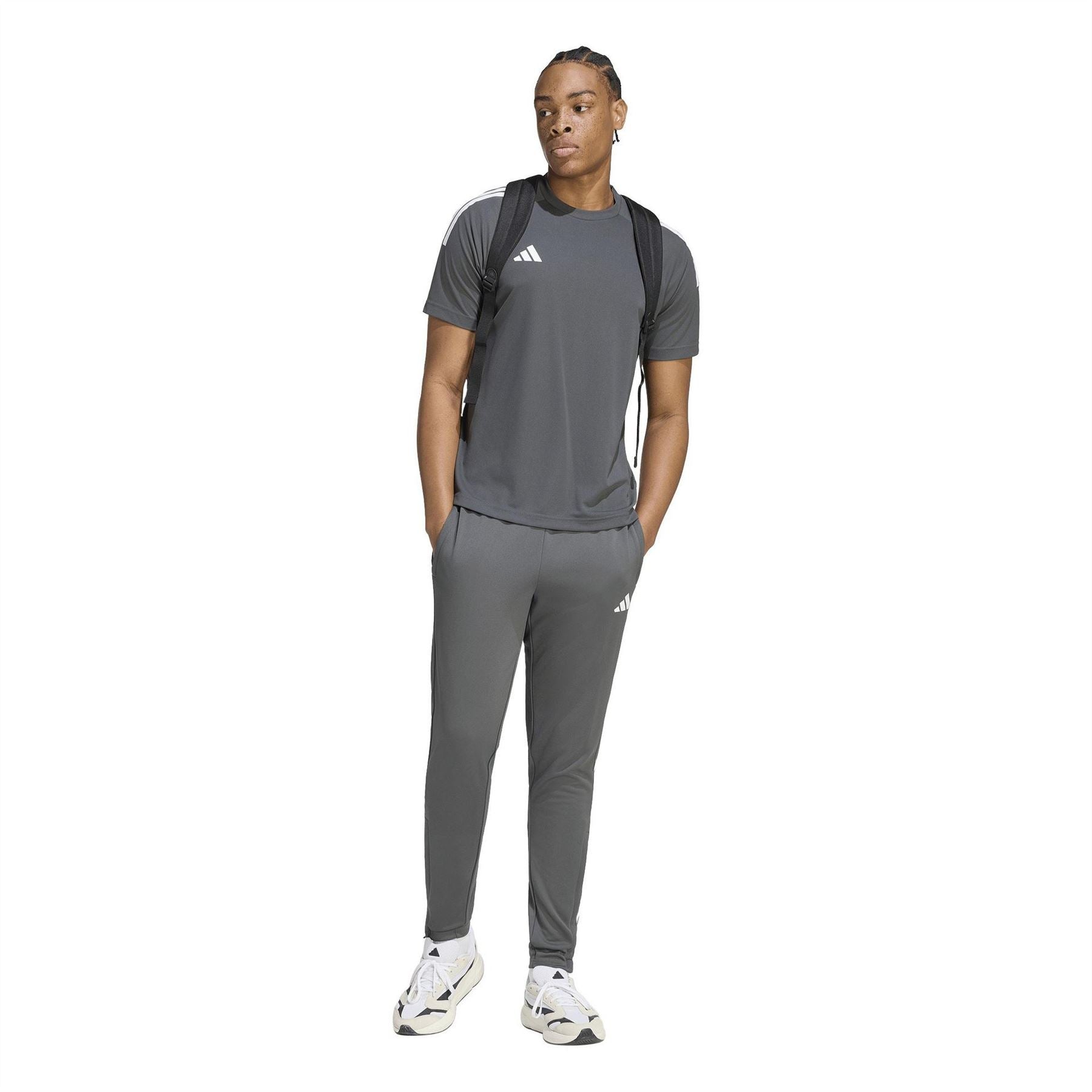 adidas Mens Football Sereno 19 Pants Slim