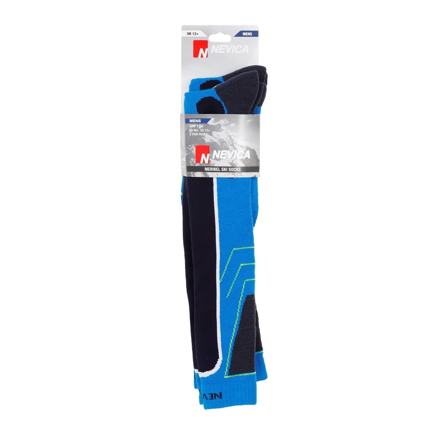 Nevica Meribel 2 Pack Ski Sock Mens