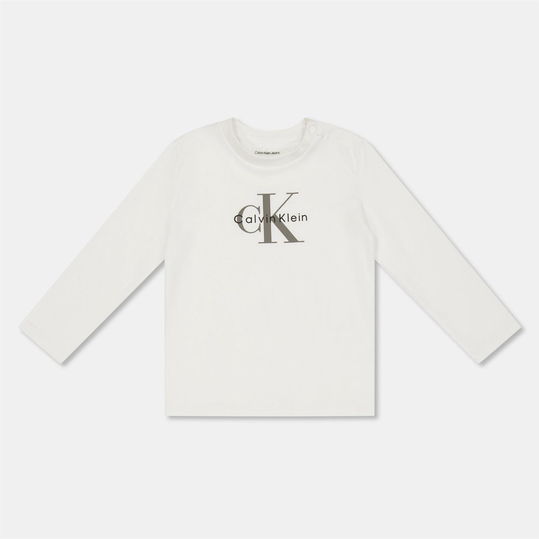 Calvin Klein Jeans Kids Monogram Long Sleeve T-Shirt