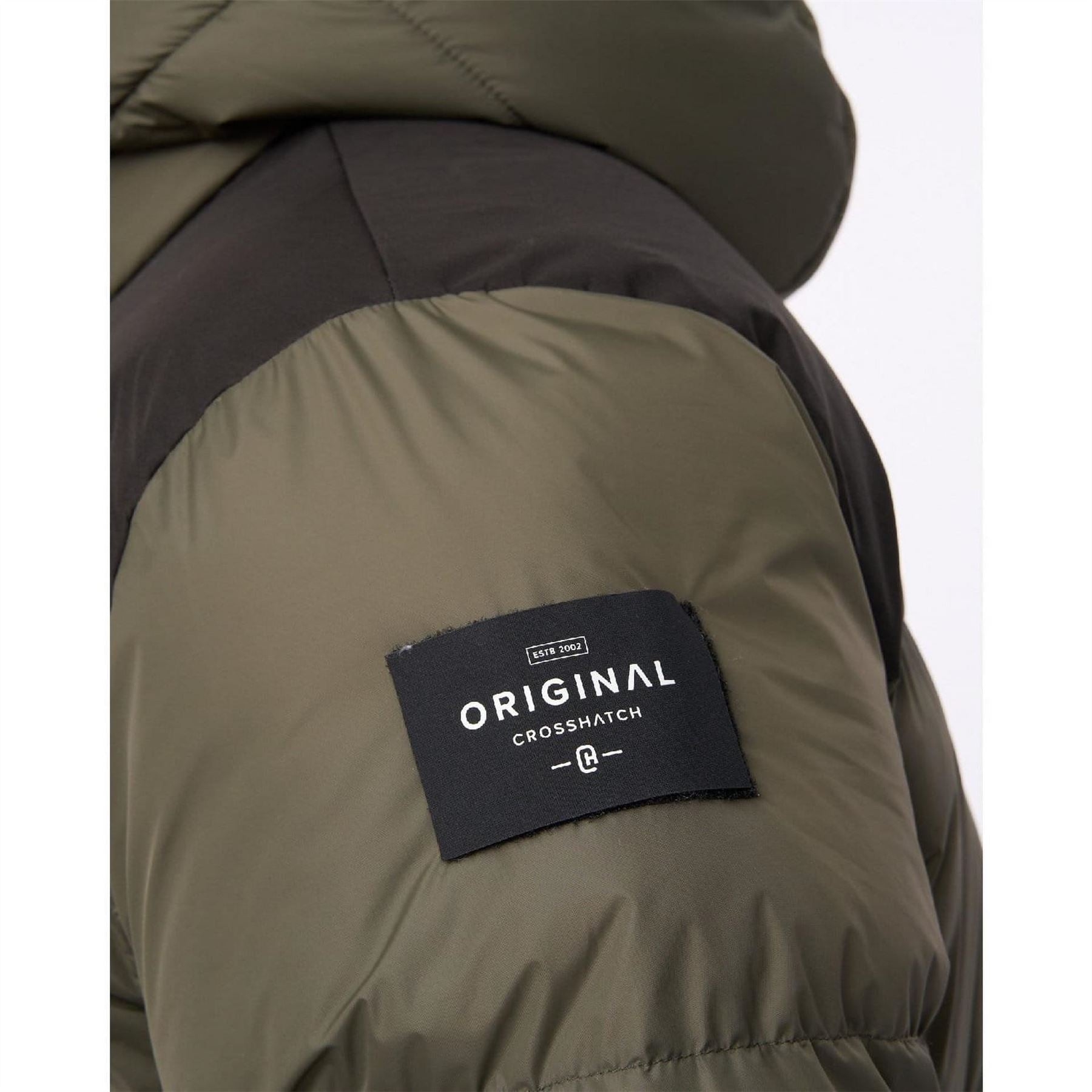 Crosshatch Panel Jacket