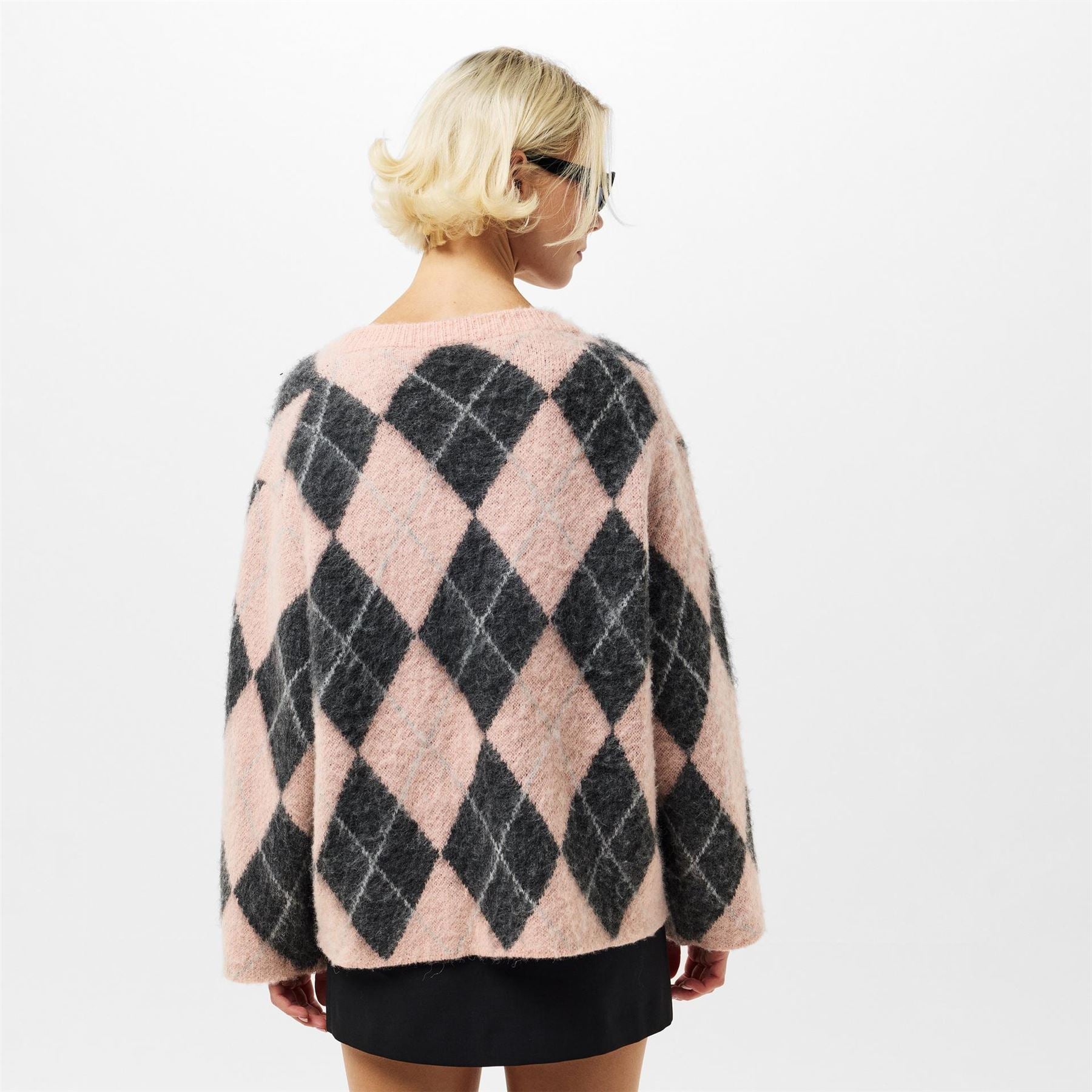 Edited Harriet Crew Neck Long Sleeve Drop Shoulder Sweater