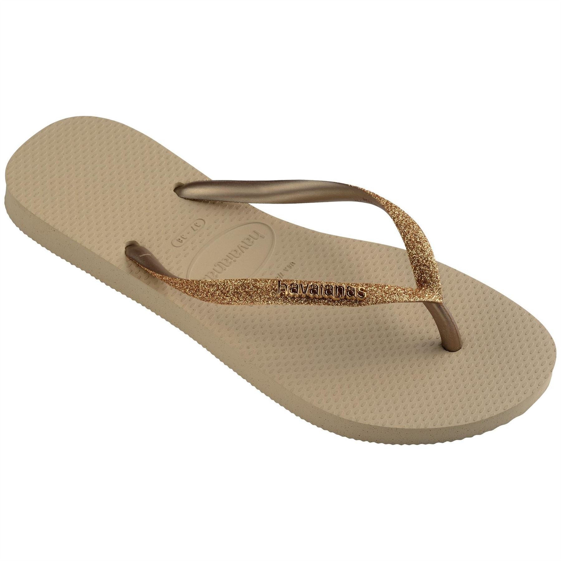 Havaianas Slim Glitter Flip Flops
