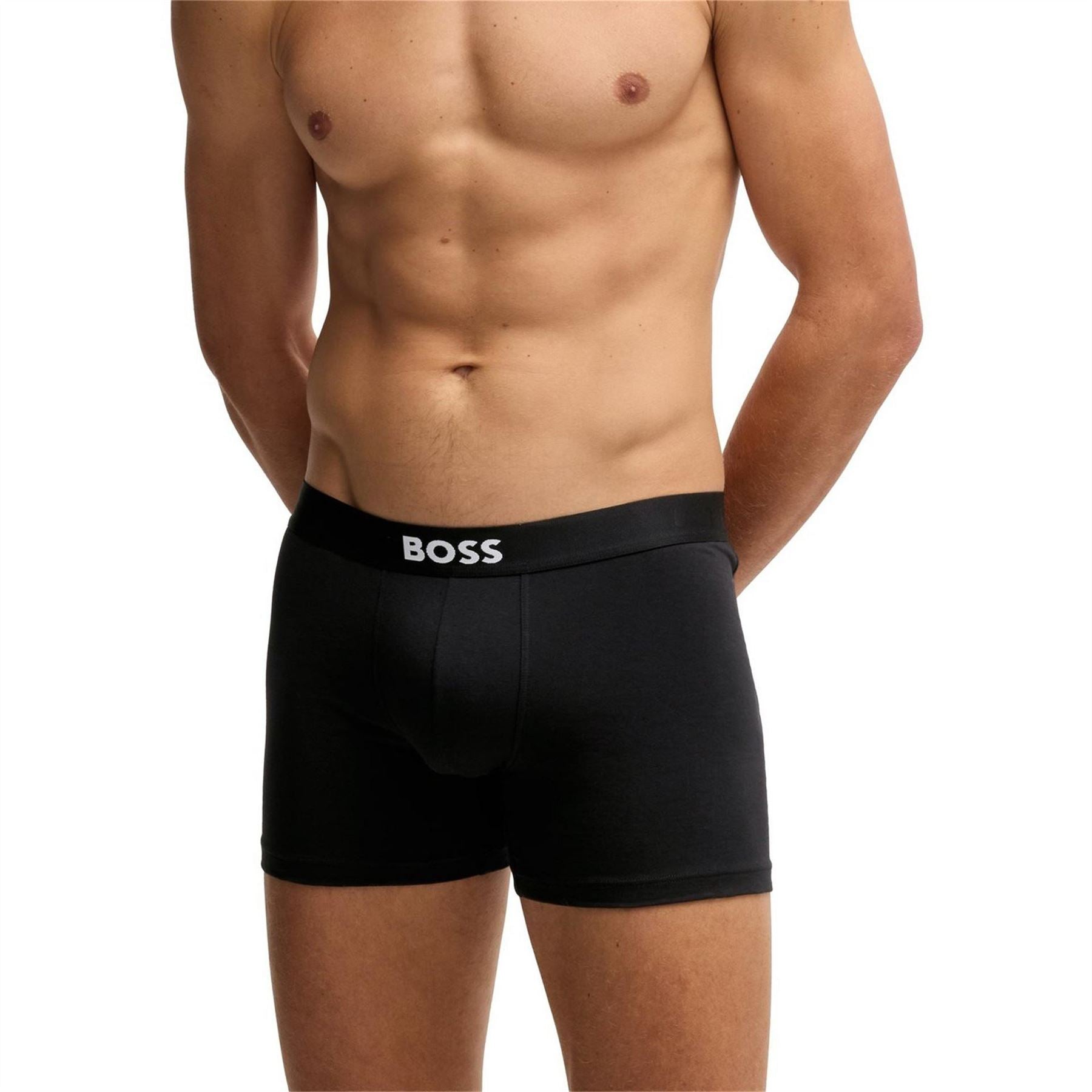 Boss Pack Of Logo Waistband Boxer Briefs