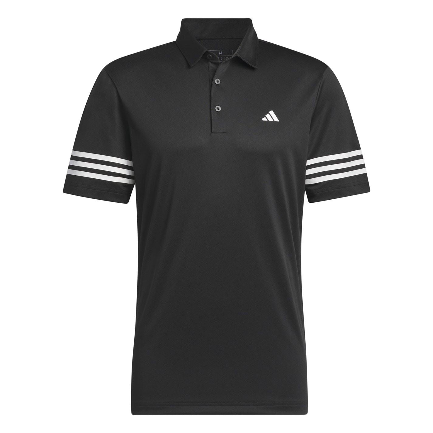 adidas Mens 3 Stripe Polo Shirt