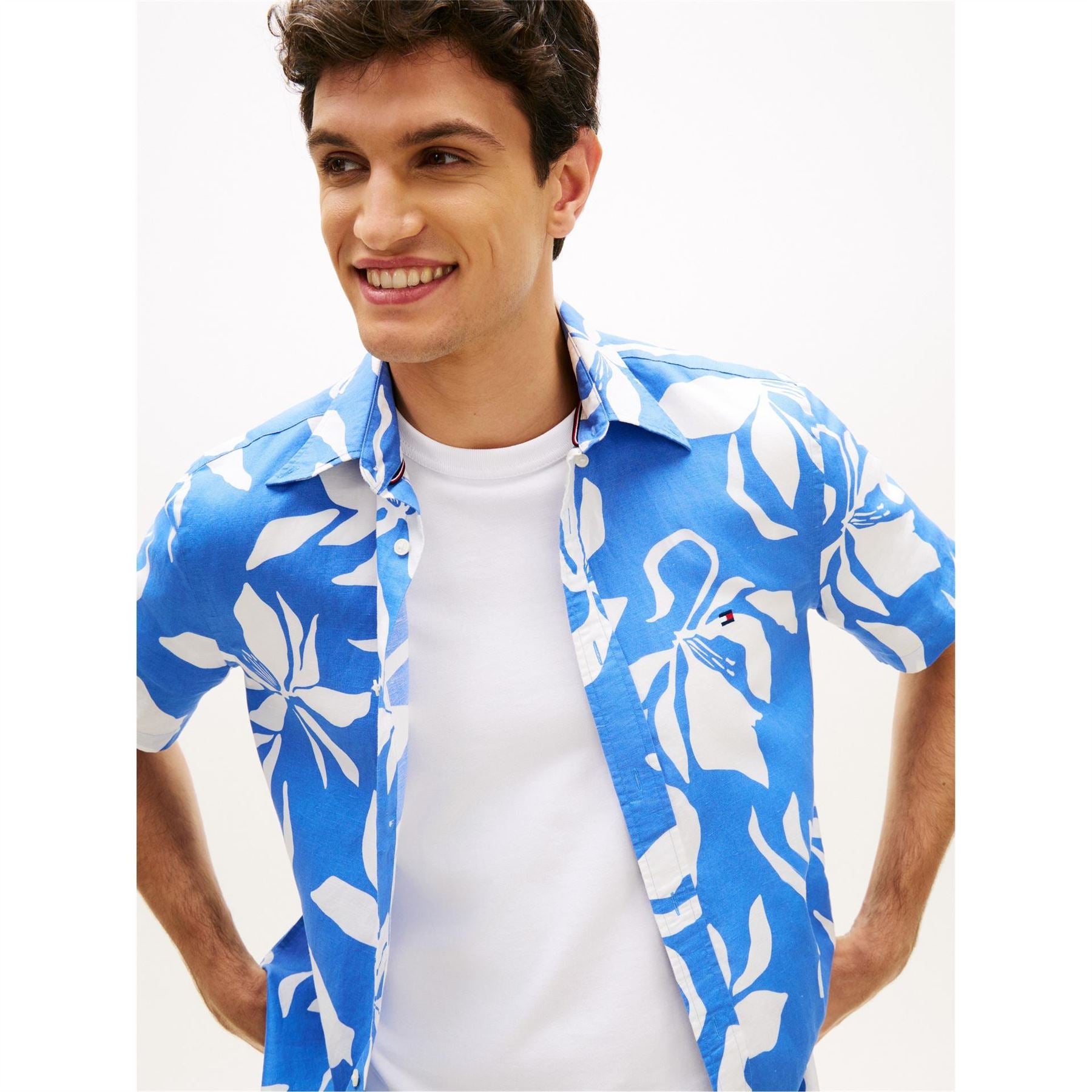 Tommy Hilfiger Patterned Short Sleeve Shirt