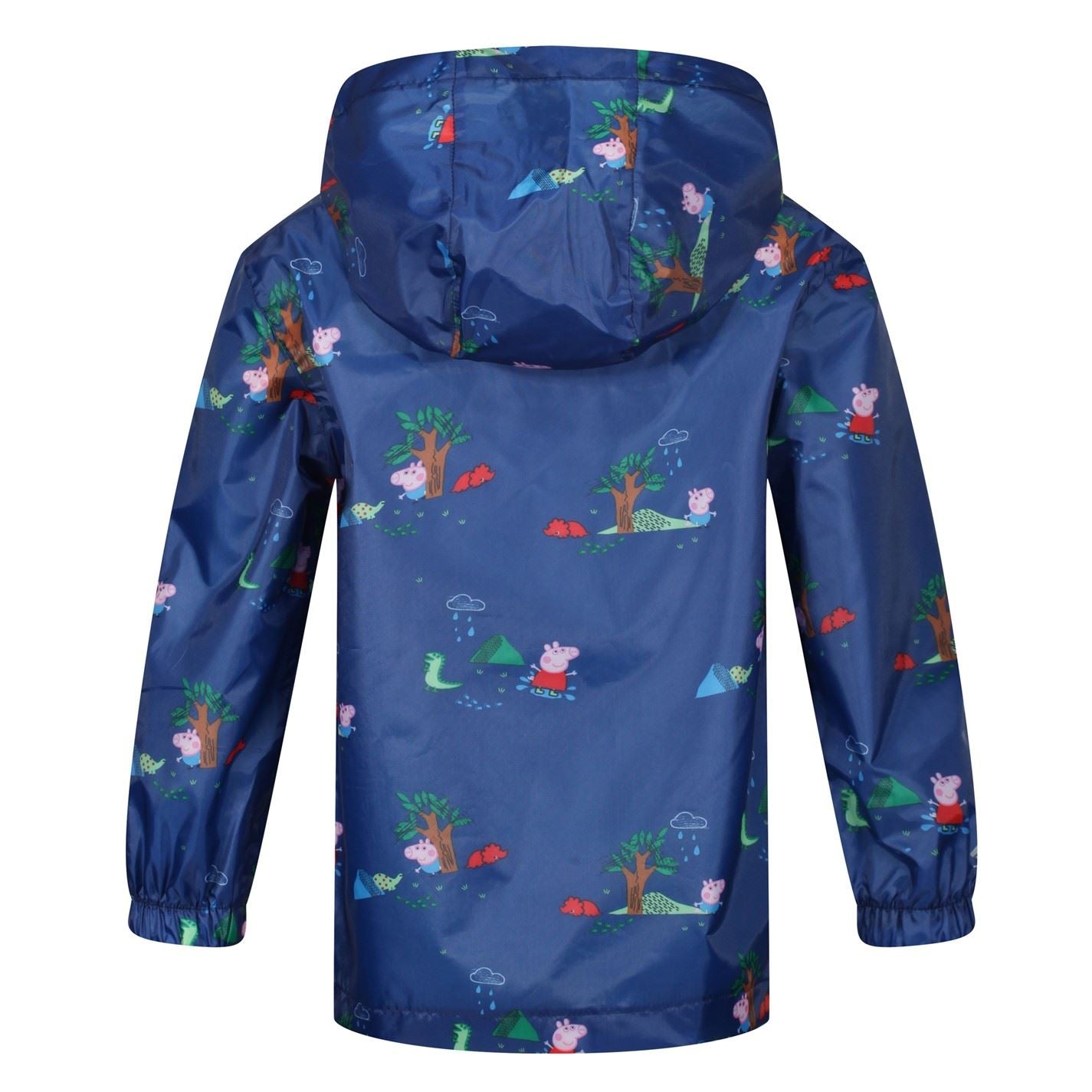 Regatta Pepa Hooded Rain Jacket with Elasticated Cuff