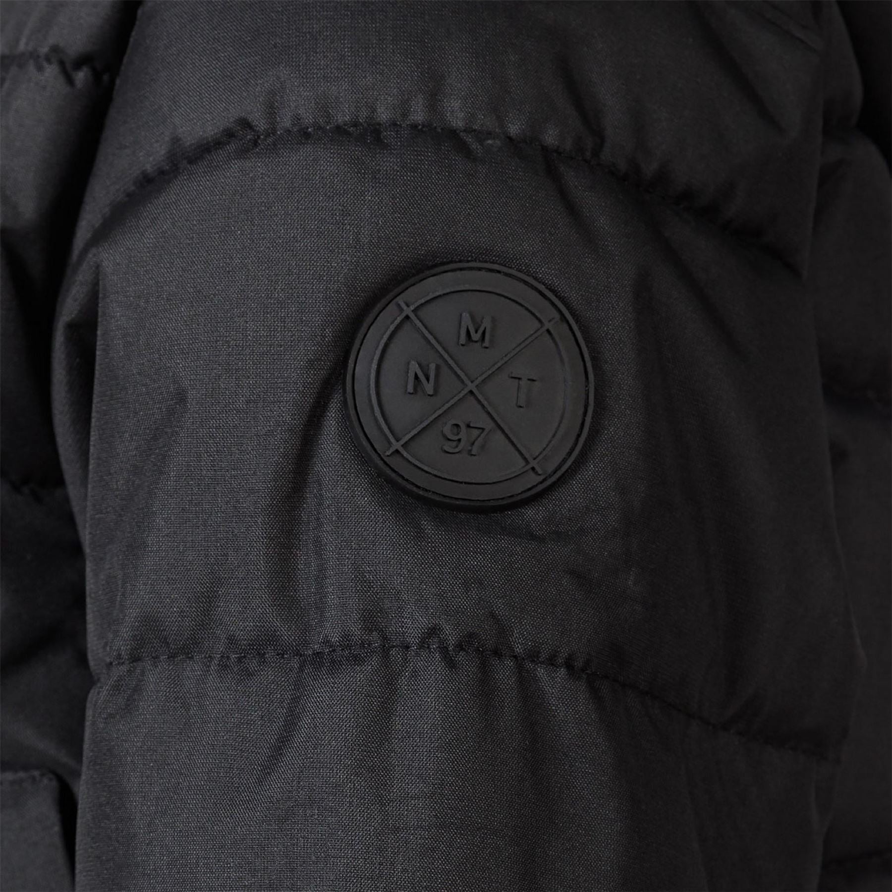 Minoti Boys Padded Jacket With Hood Black