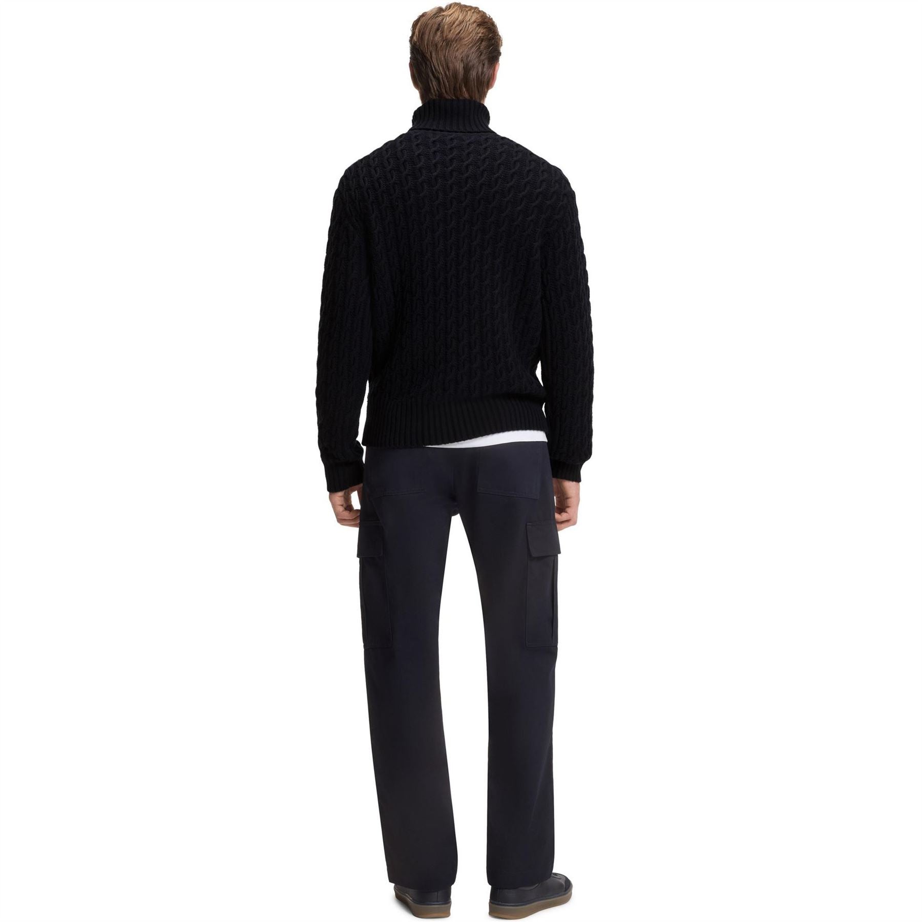 Boss Hbb Herrero Knitted Double Breasted Jumper