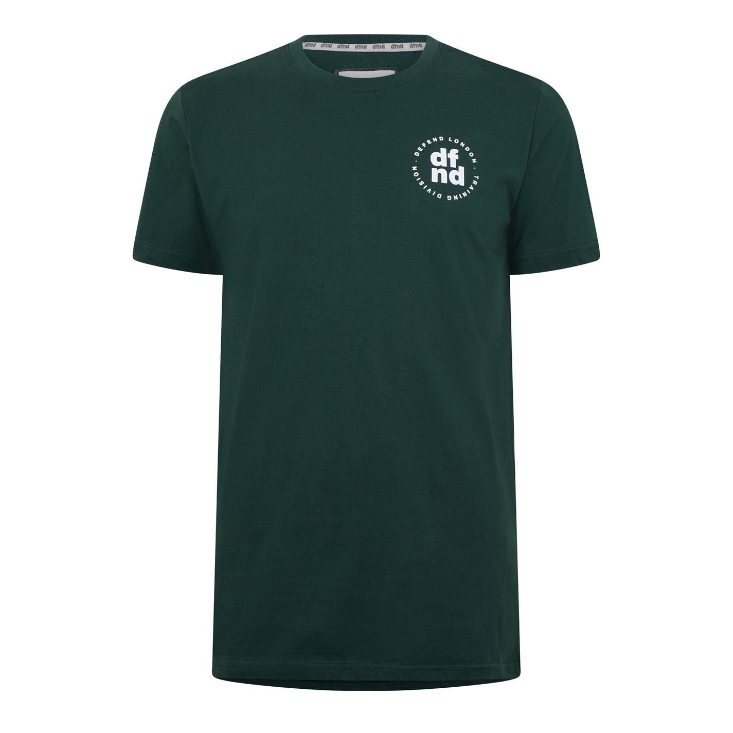 DFND London 2 Pack Regular Fit Crew Neck T-Shirt