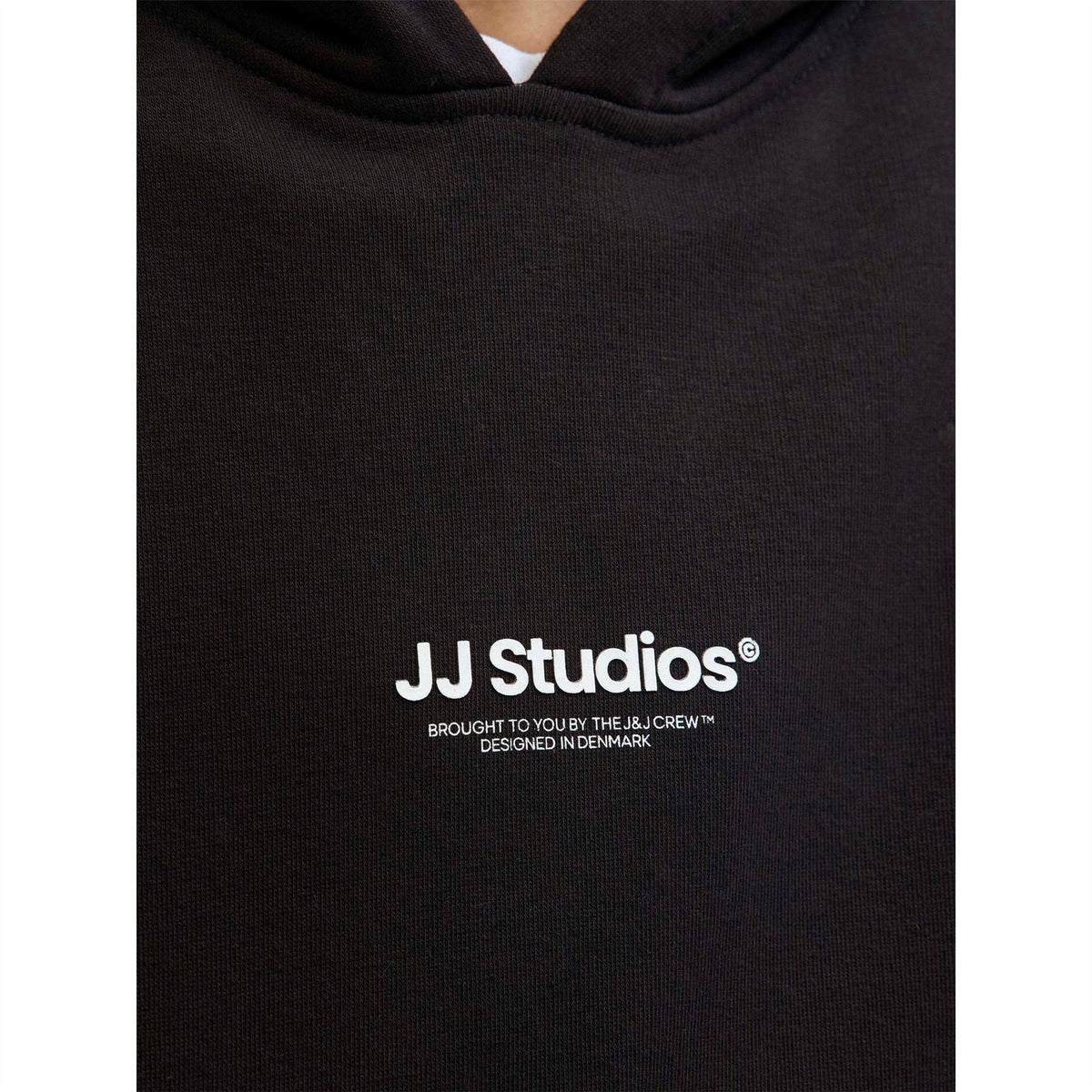 Jack and Jones Soho Text Graphic Hooded Long Sleeve Sweatshirt