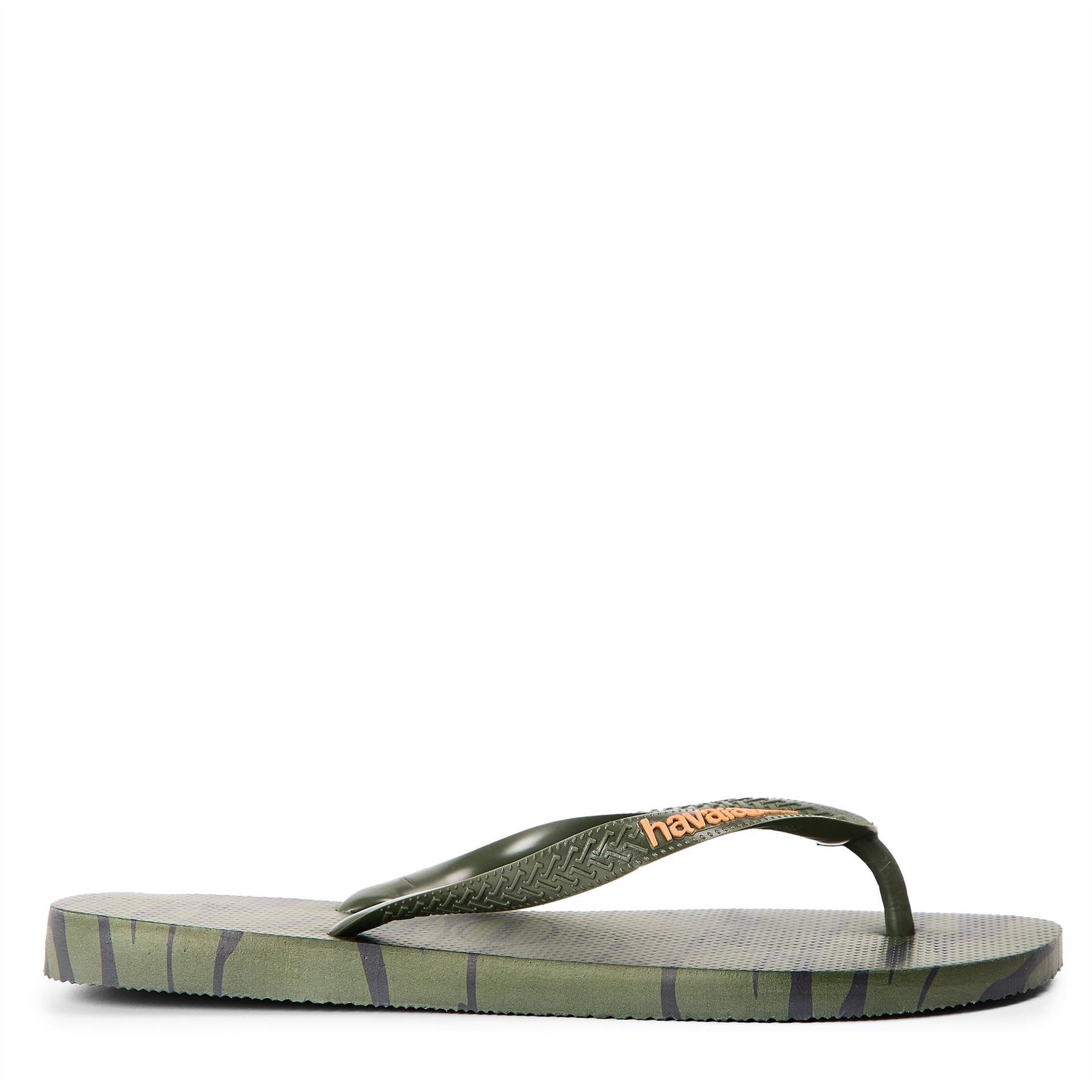 Havaianas Mens Hav. Top Camouflage Green 45 46 Flip Flops