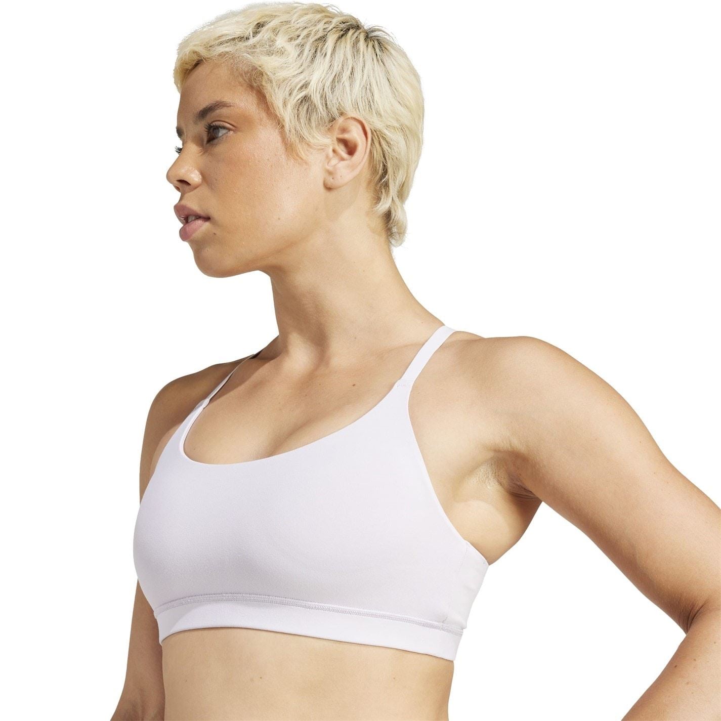 adidas Womens All Me Light Support Bra Low Impact Sports