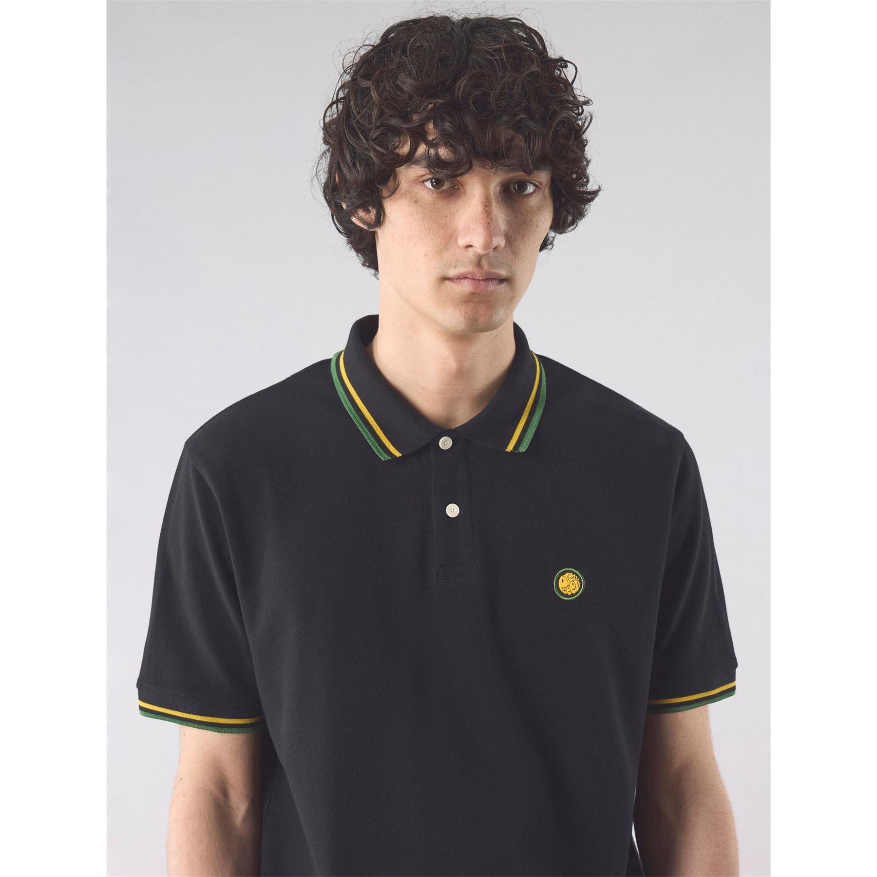 Pretty Green Brixton Regular Fit Short Sleeve Polo