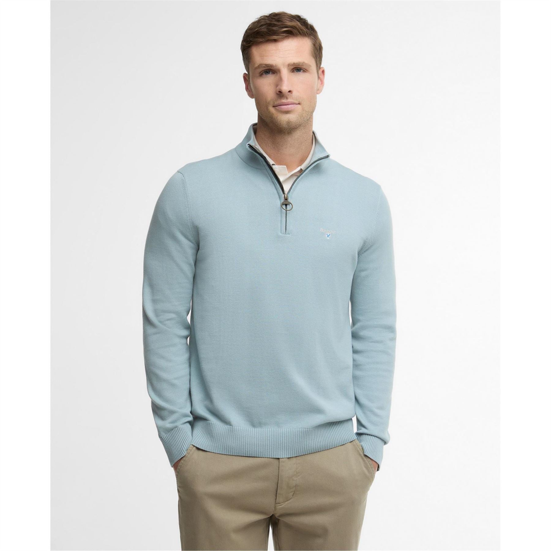 Barbour Lingwood Half Zip Sweater