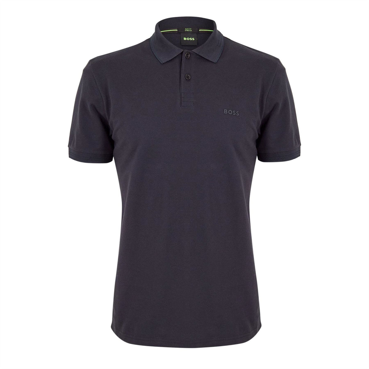 Boss Green Paul Contrast Striped Trim Short Sleeve Polo Shirt
