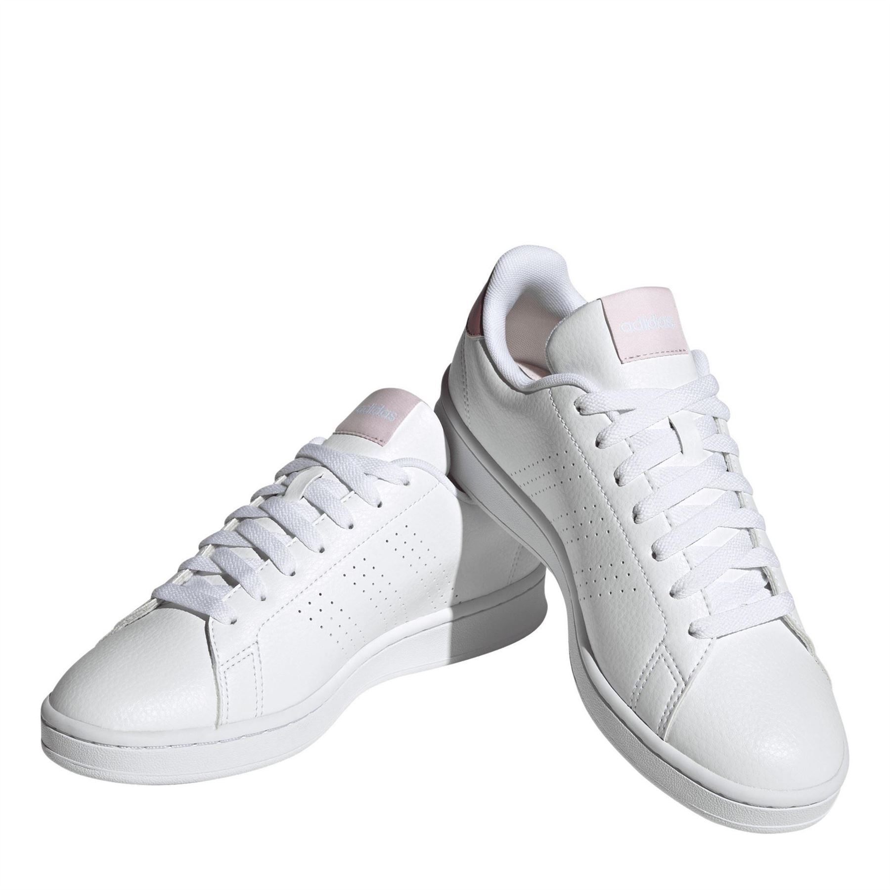 adidas Advantage Lace Up Low Top Sneakers