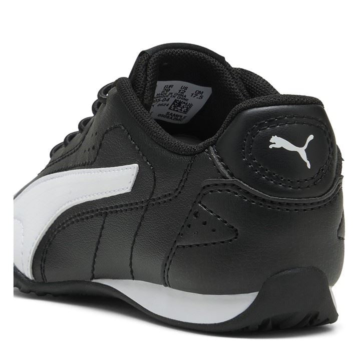 Puma Low Top Round Toe Flat Heel Sneakers