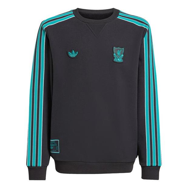 adidas Liverpool Terrace Icons Sweatshirt Juniors
