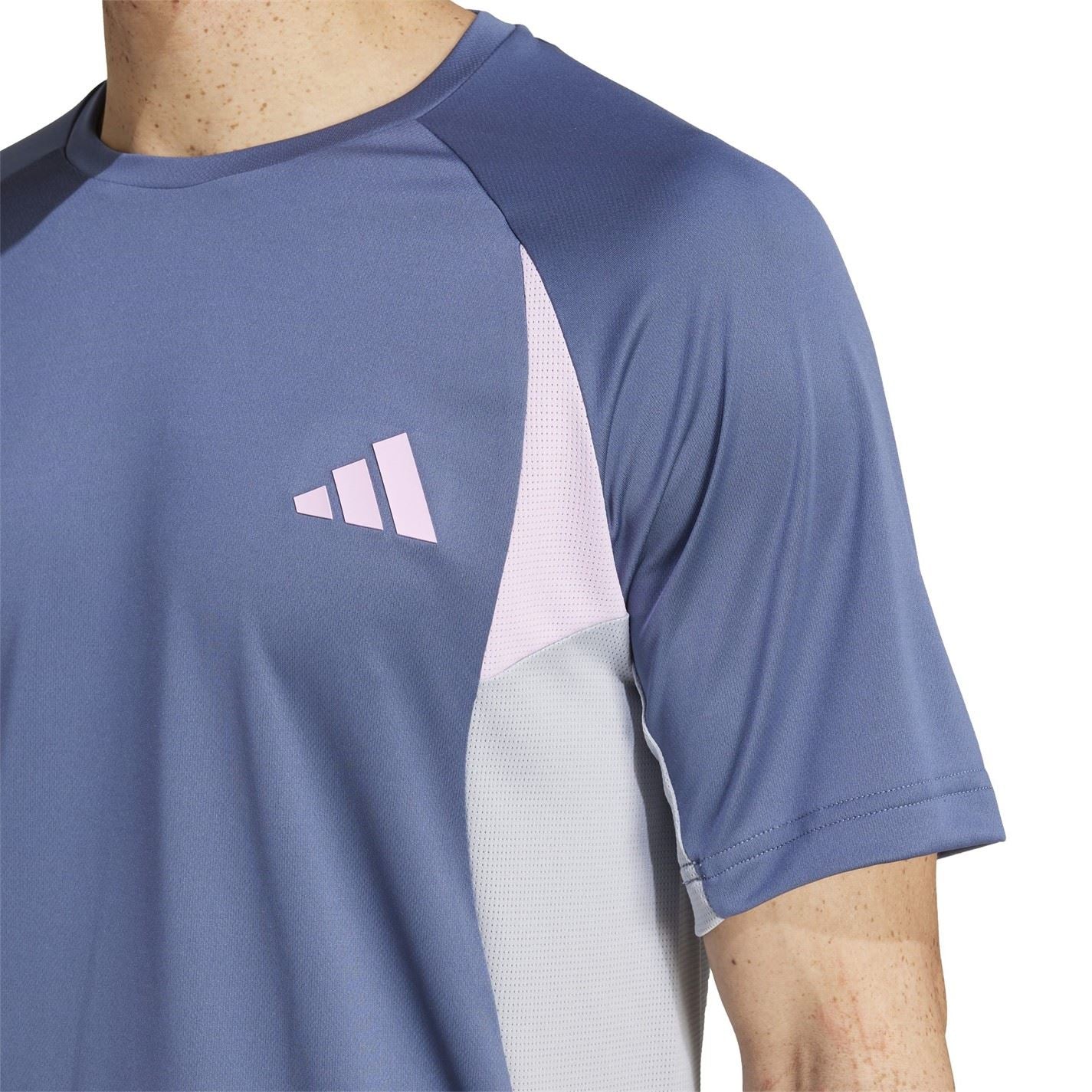 adidas Mens Climacool Colorblock T-Shirt