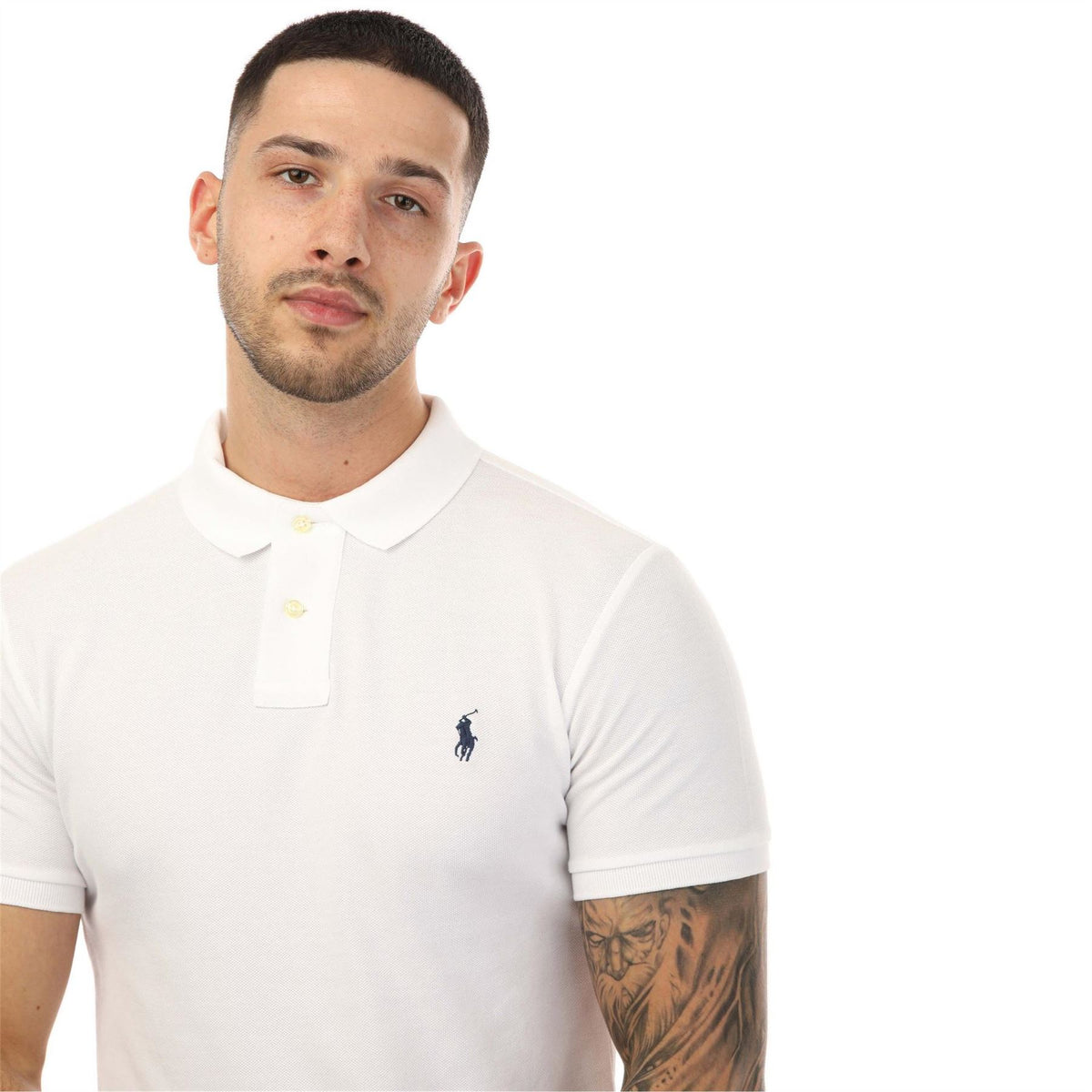 Ralph Lauren Fit Cotton Mesh Polo Shirt