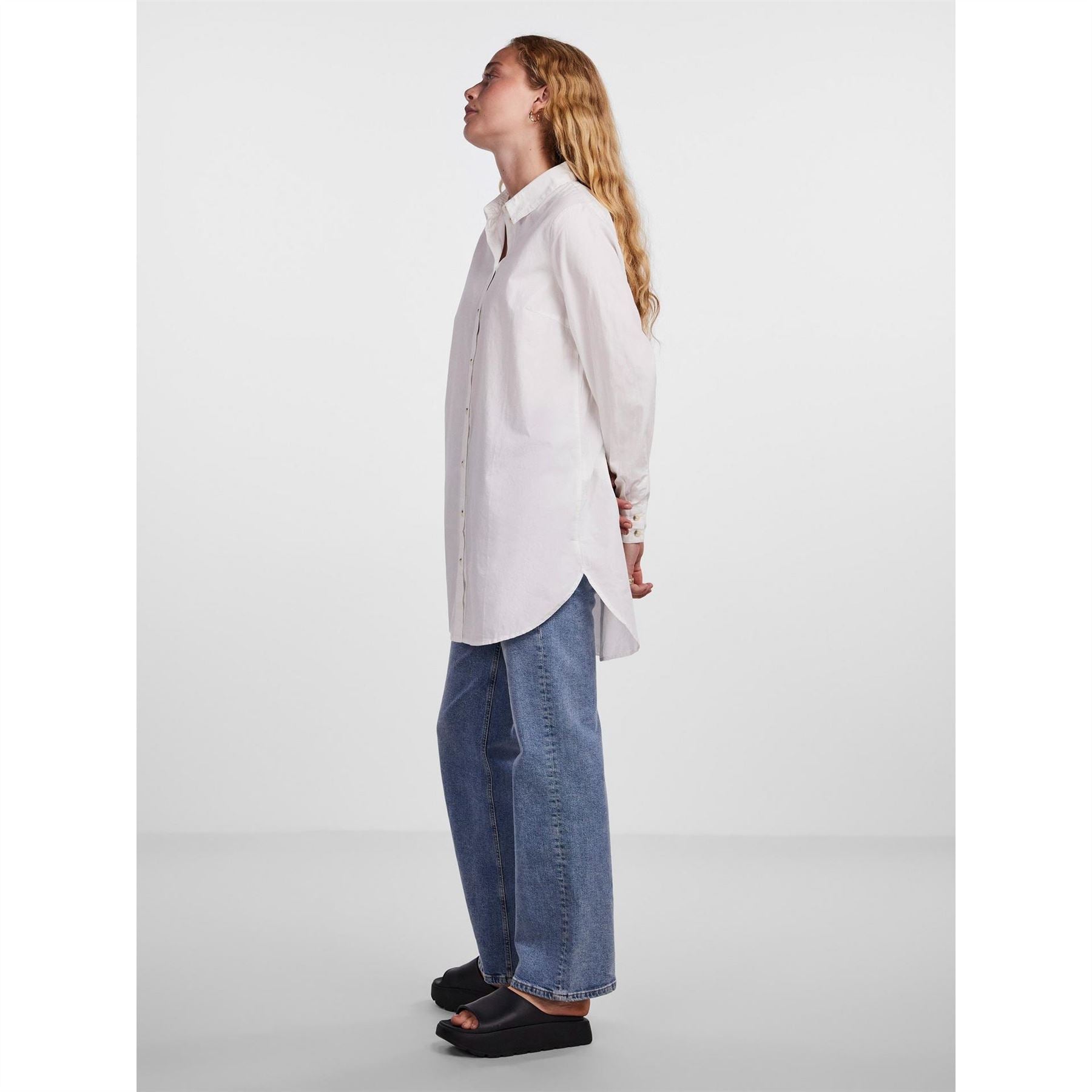 Pieces Long Sleeve Regular Fit Shirt