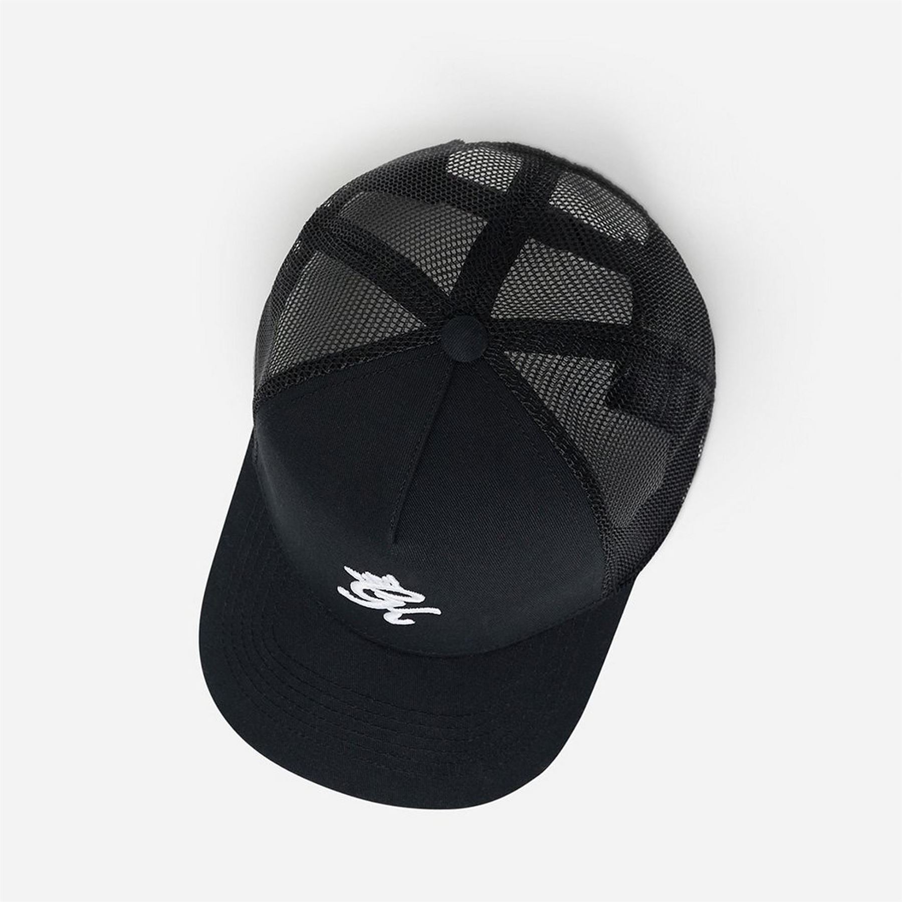 Gym King King Trucker Cap   Black