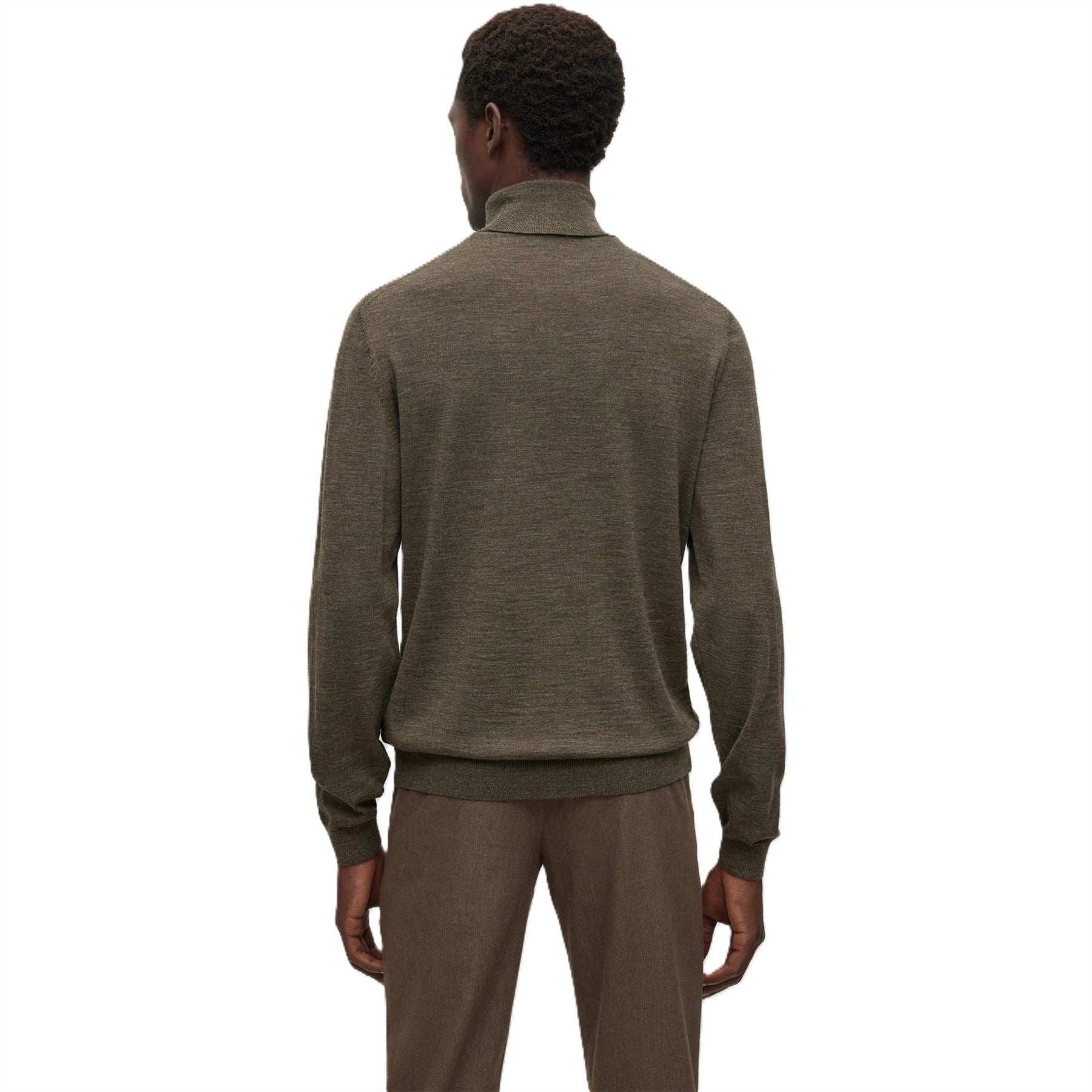 Boss Turtle Neck Long Sleeve Regular Fit Sweater