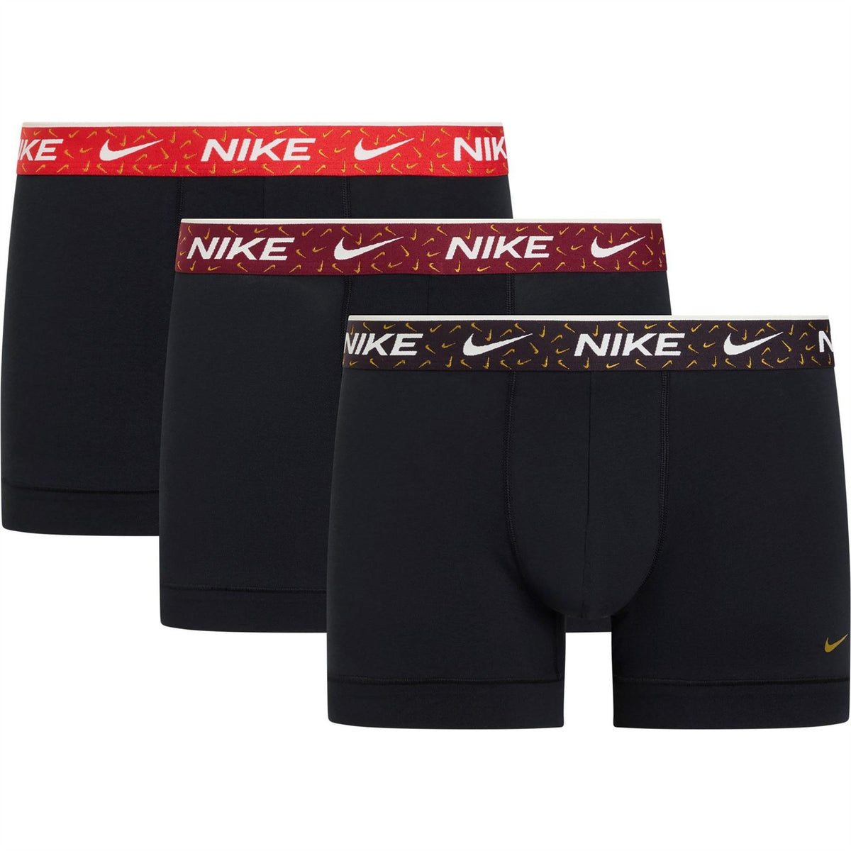 Nike Mens 3 Pack Everyday Cotton Trunks