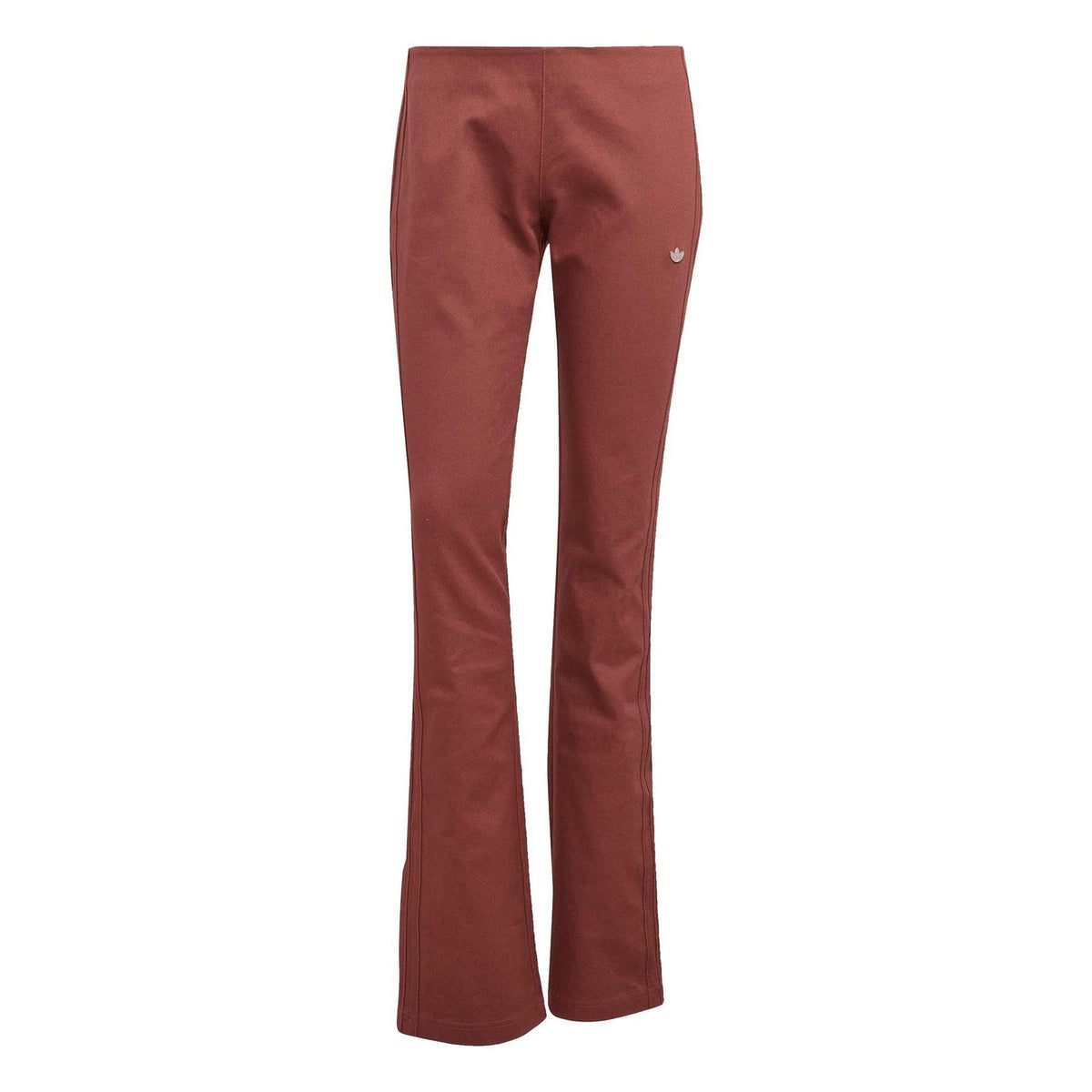 adidas Solid Patterned Flared Slim Casual Pants
