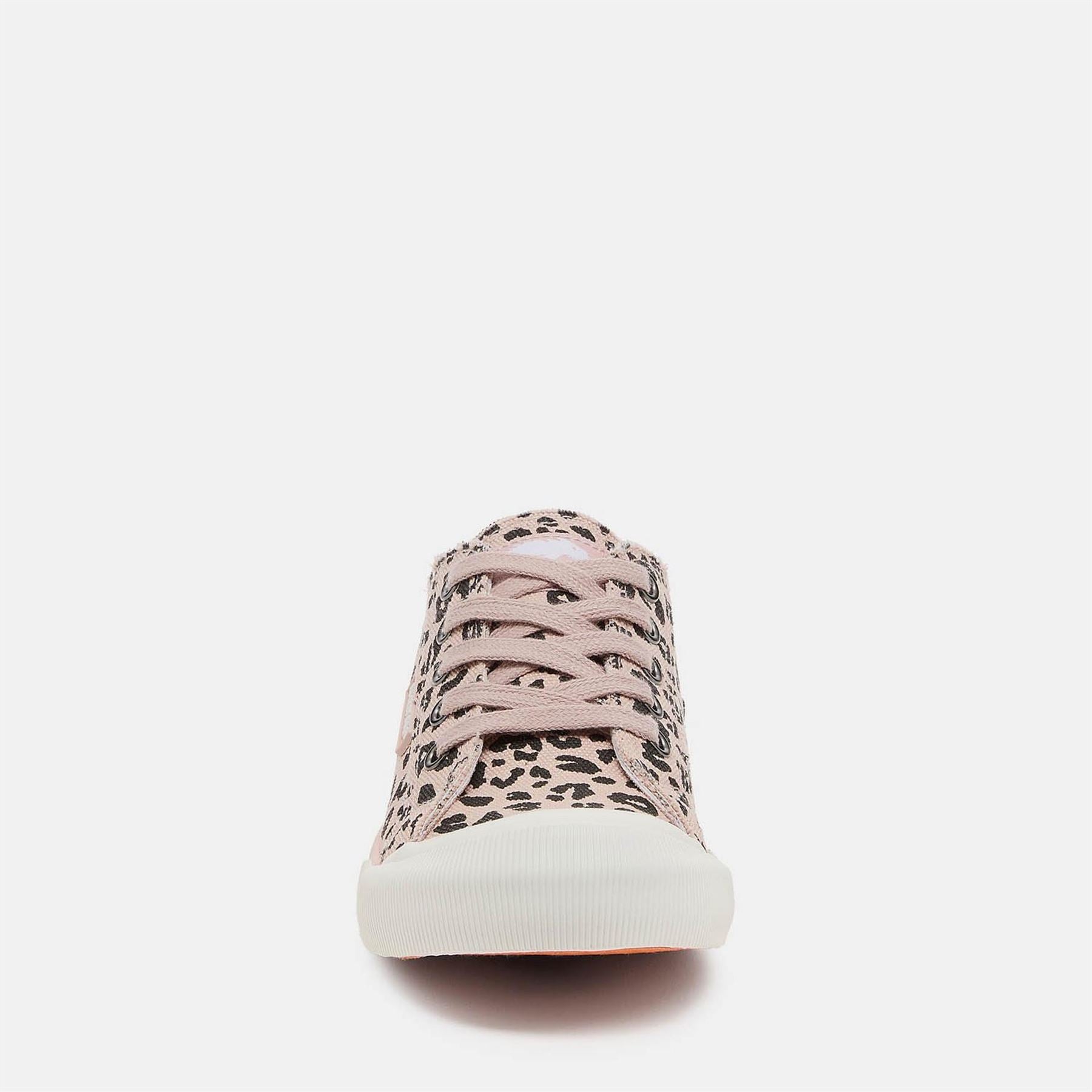 Rocket Dog Jazzin Leon C Leopard Capped Toe Sneakers