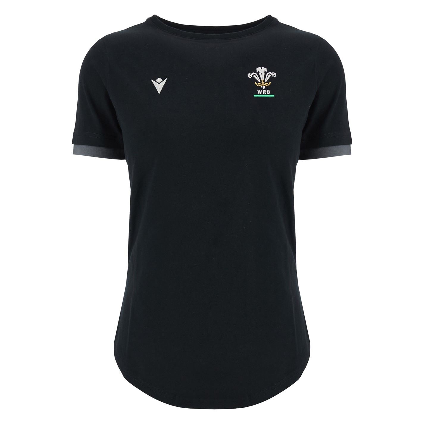 Macron Womens Wales Rugby Union Travel T-Shirt 2024