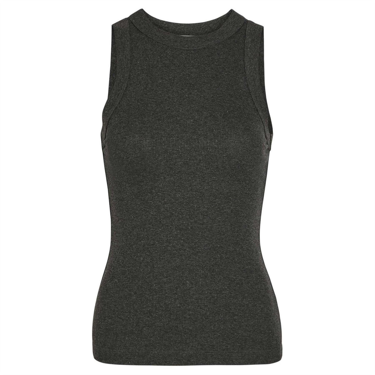 Agolde Tank In Charcoal Heather